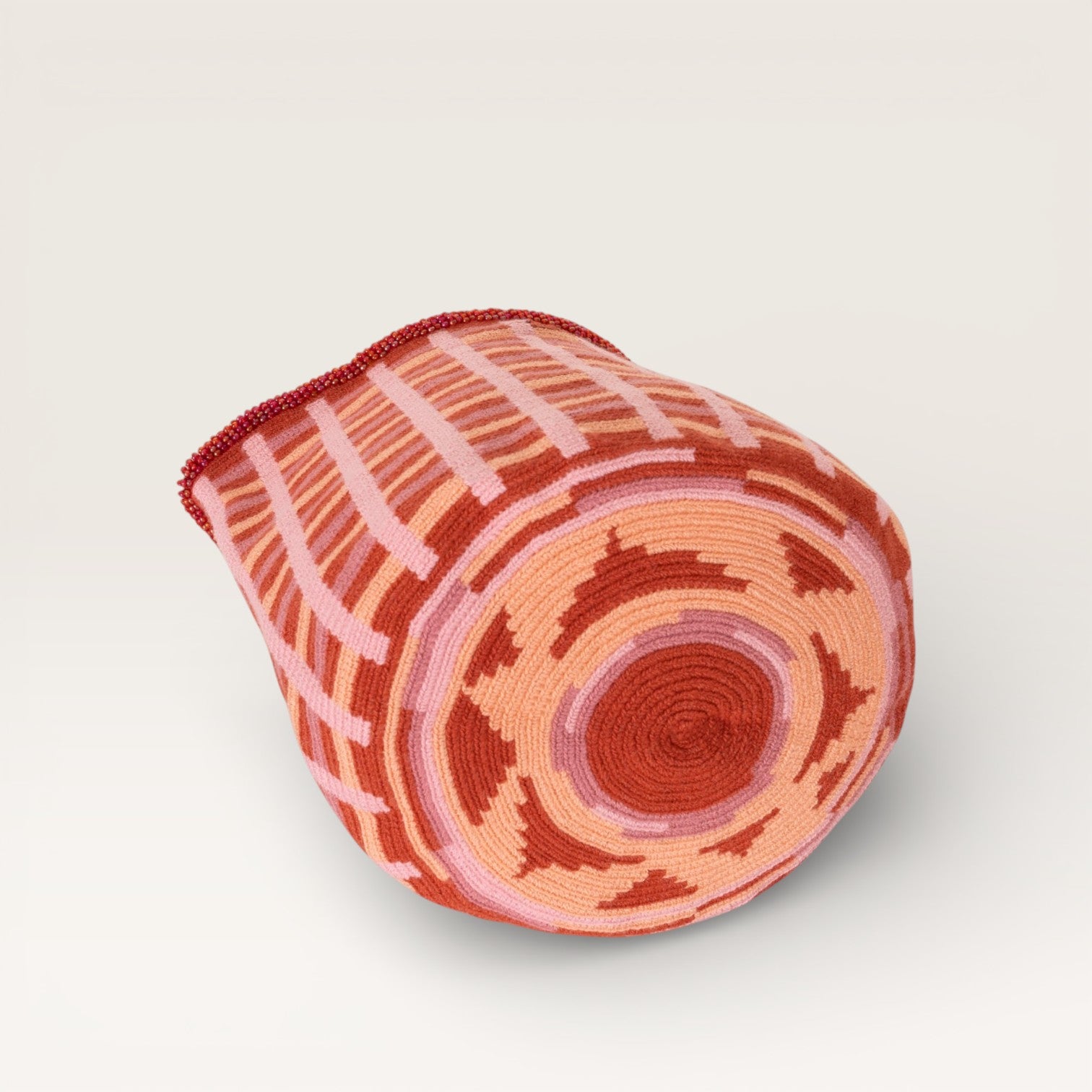 Check top-handle bag | Ruby