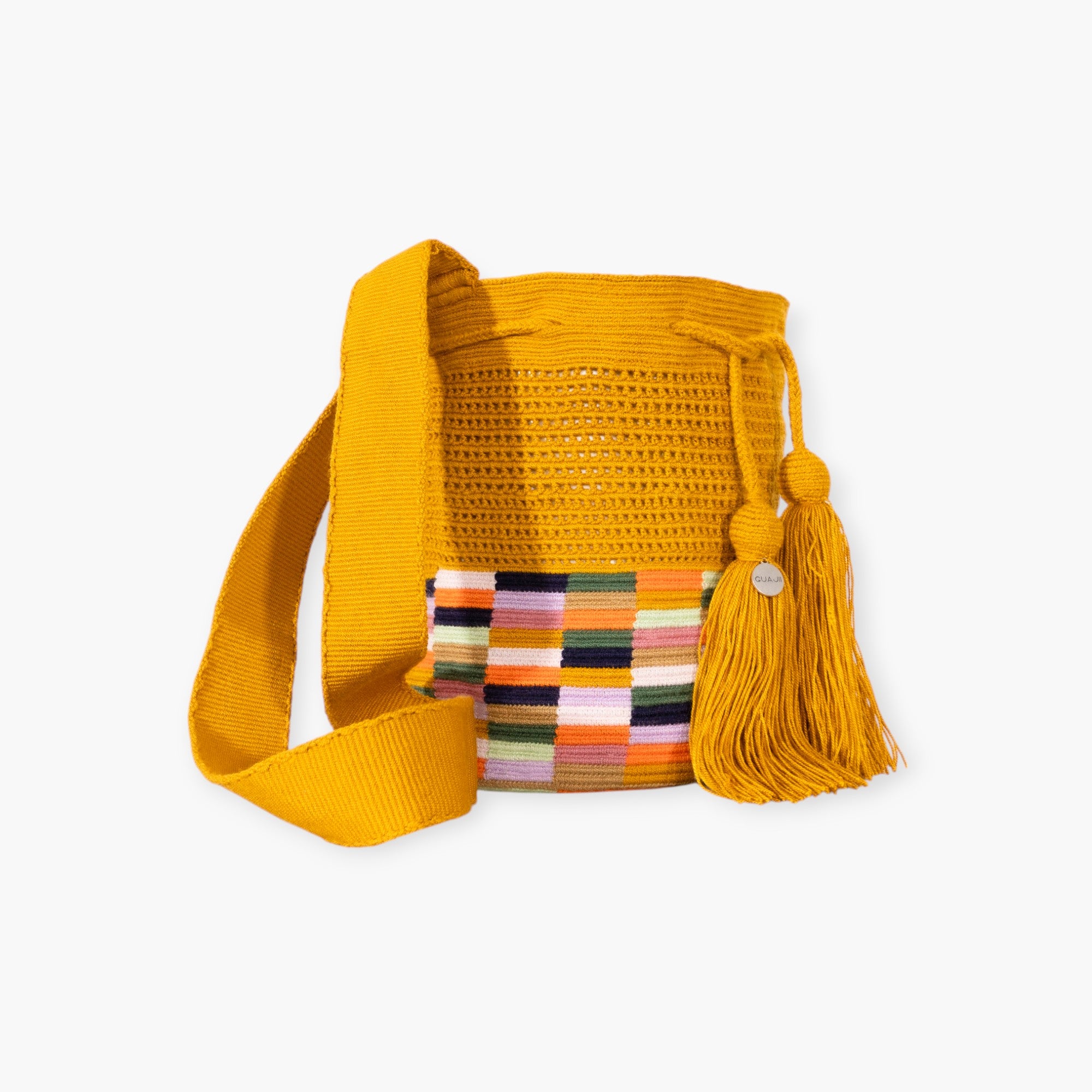 Check net crossbody M | Mango
