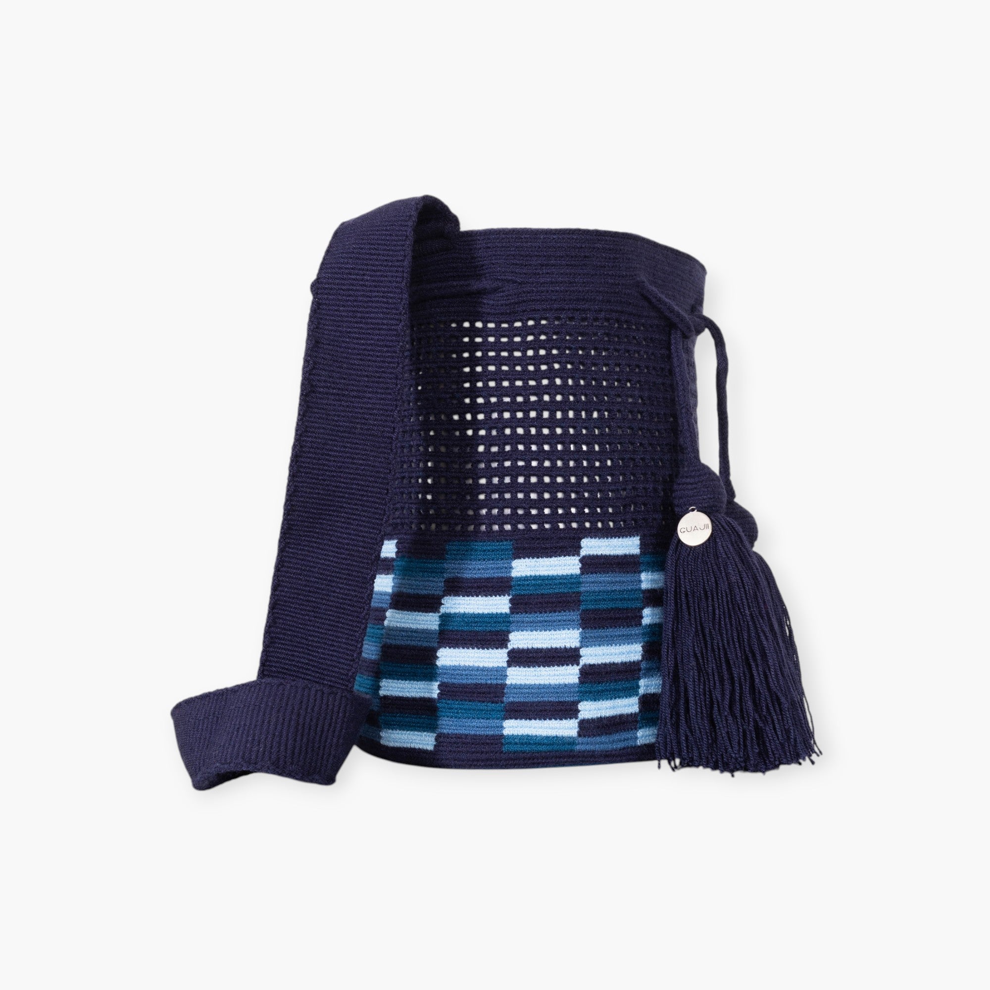 Check net crossbody M | Navy