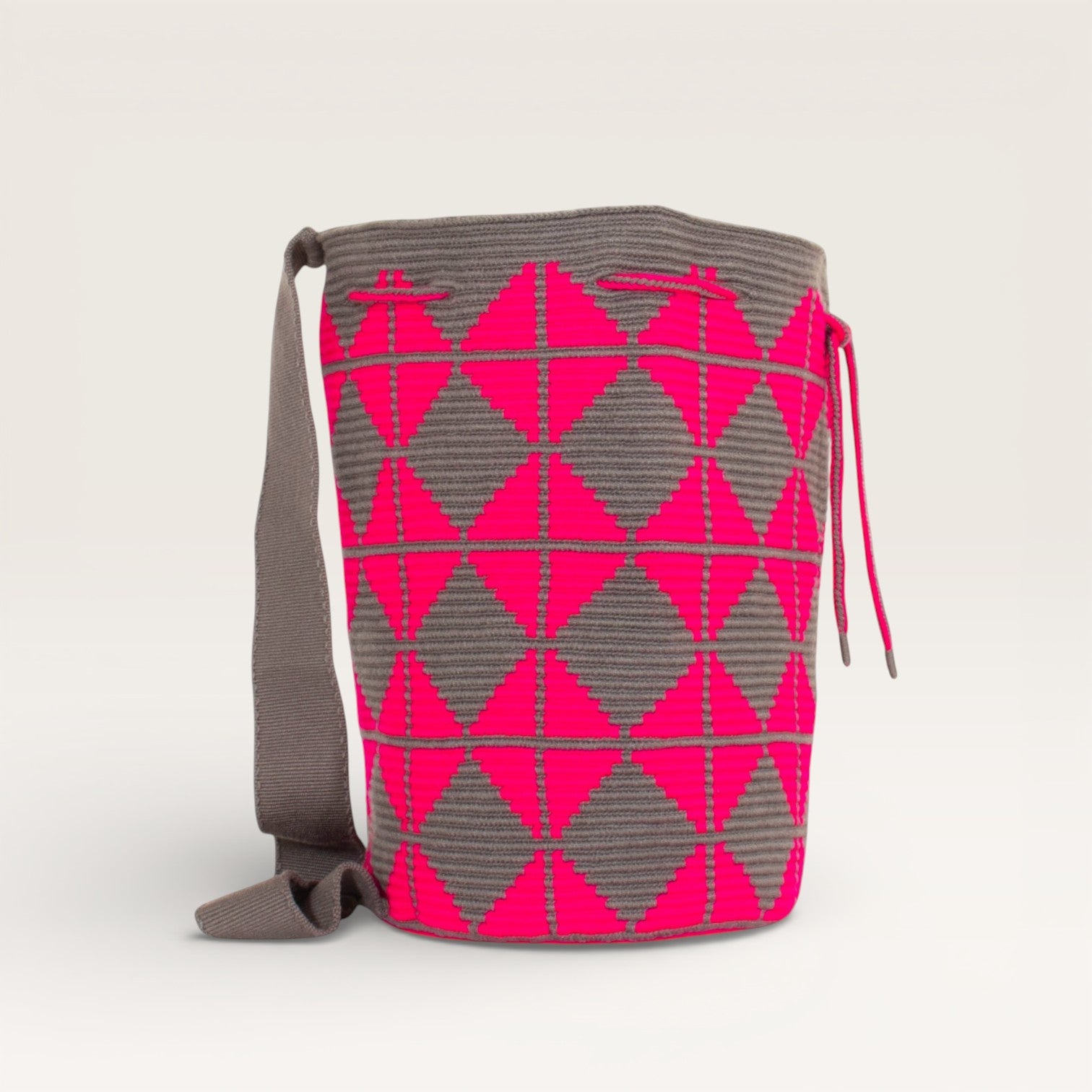 Geometric backpack | Magenta
