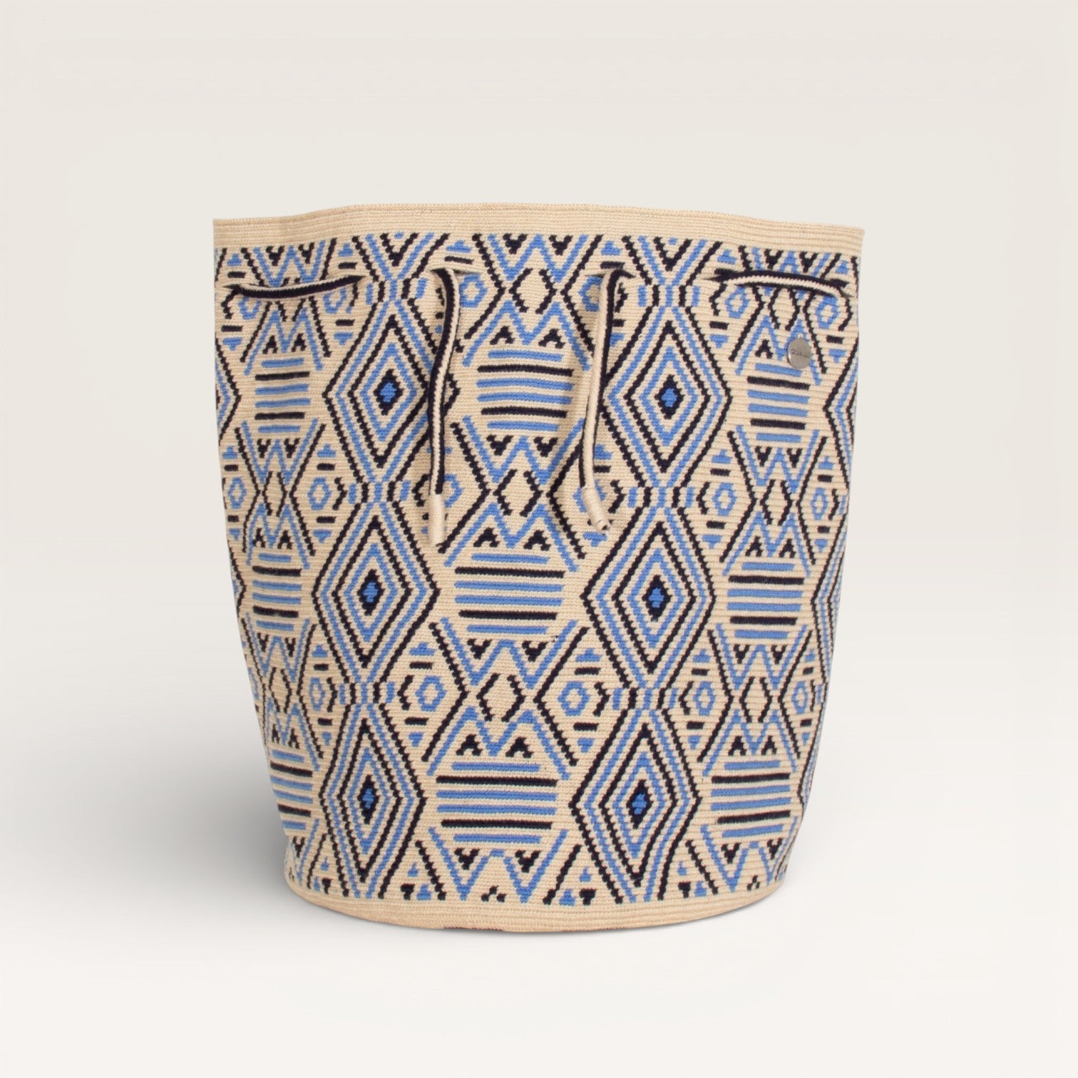 Geometric backpack | Sky blue