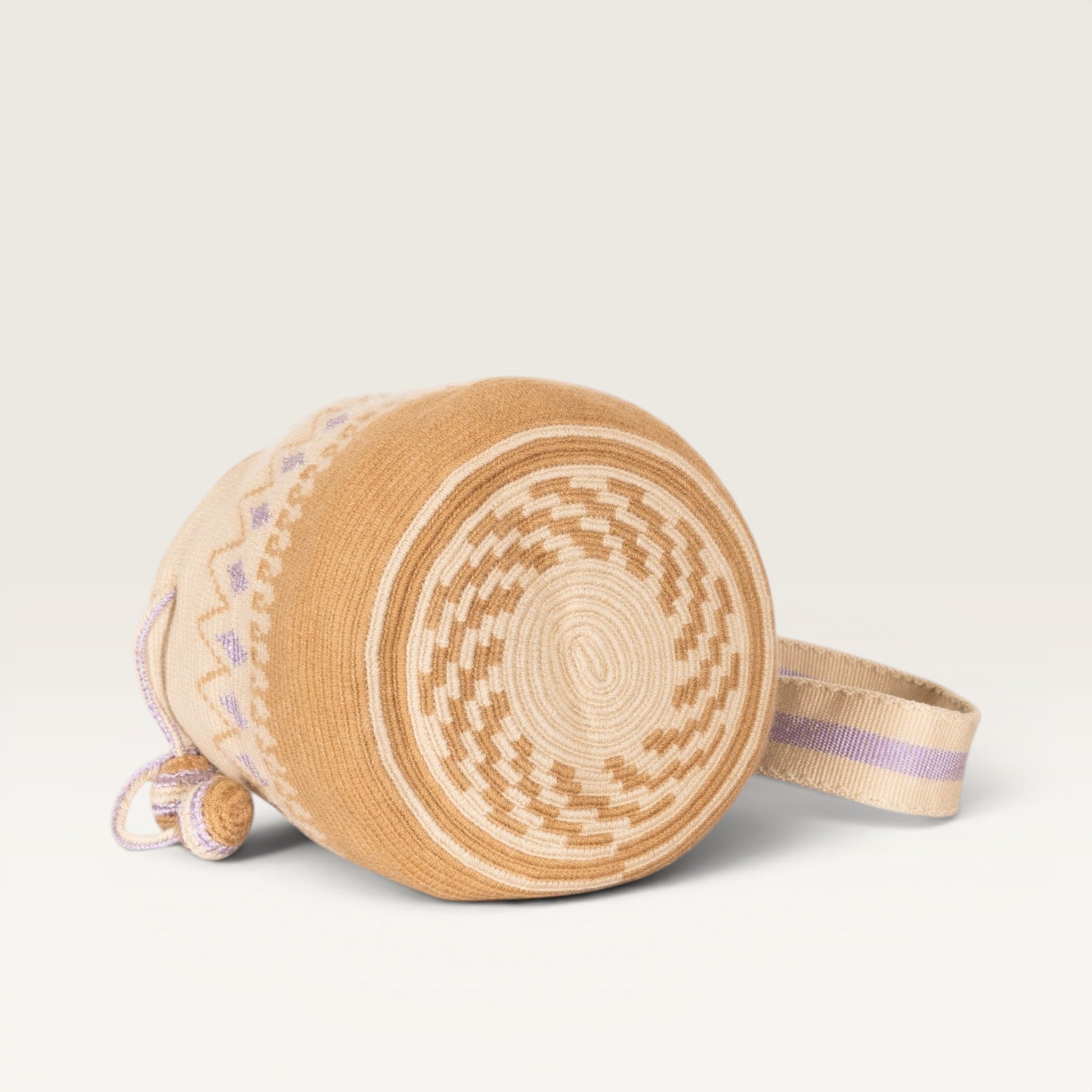 Geometric crossbody S | Lilac