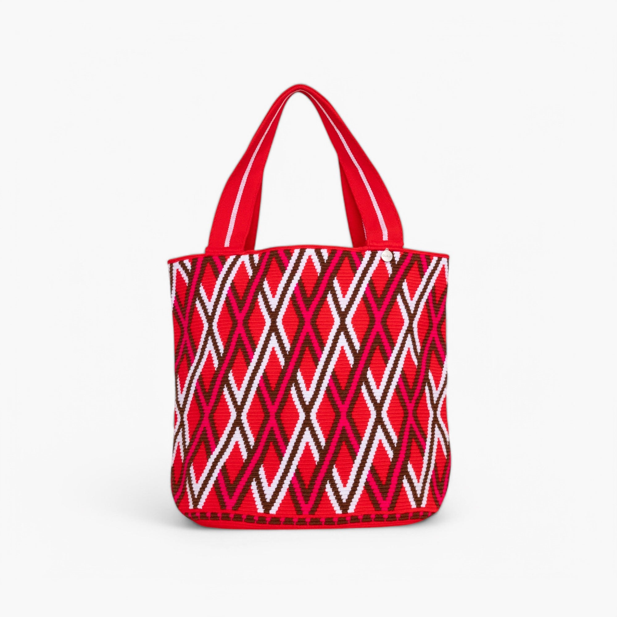 Geometric oval tote | Candy