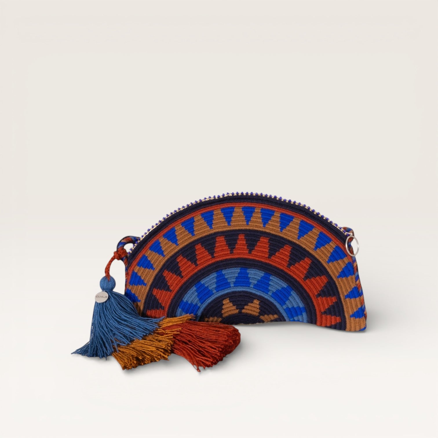 Geometric half-moon | Cobalt