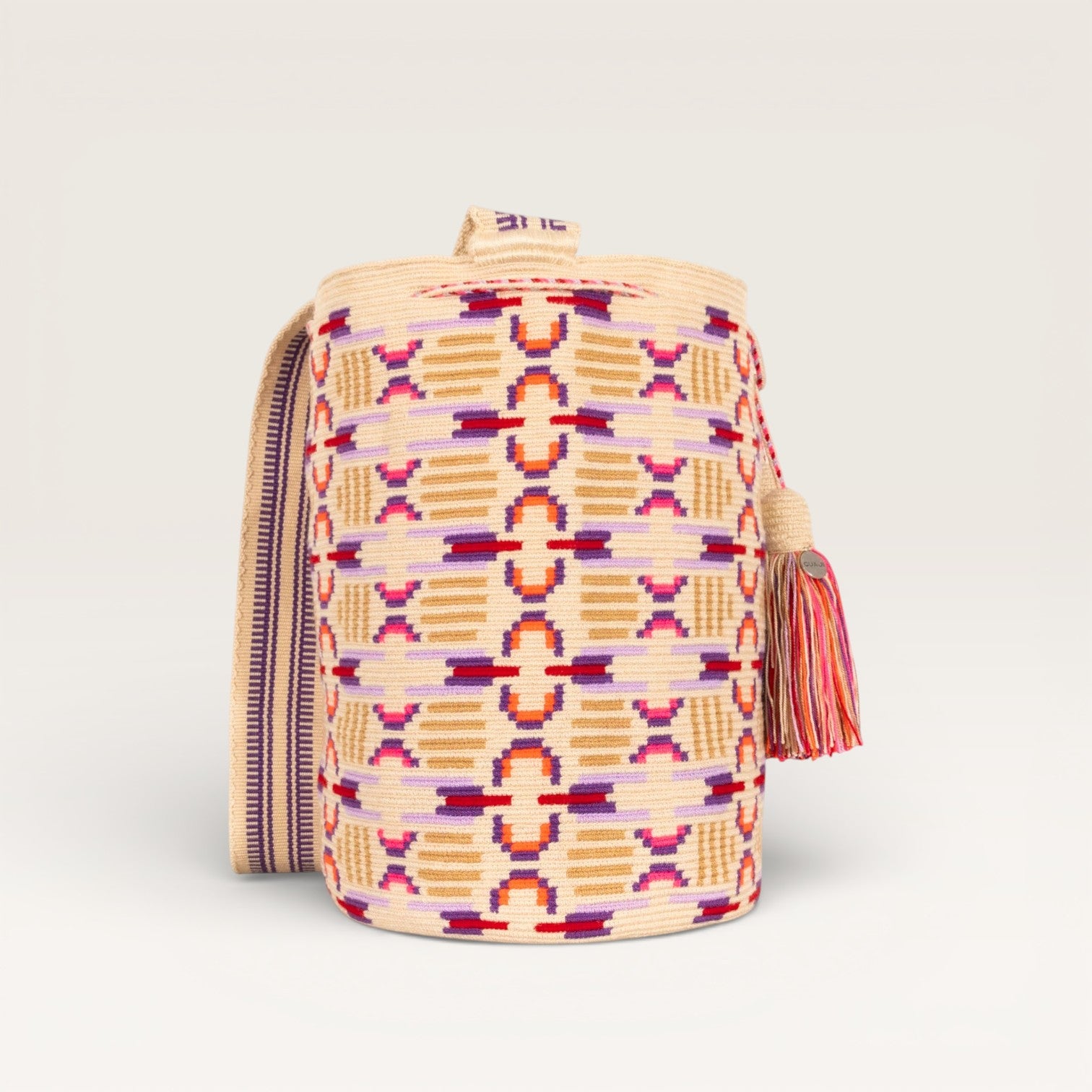 Geometric crossbody L | Lilac