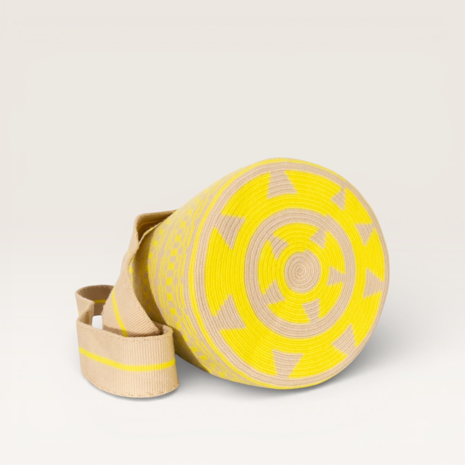 Geometric crossbody bag M | Pineapple