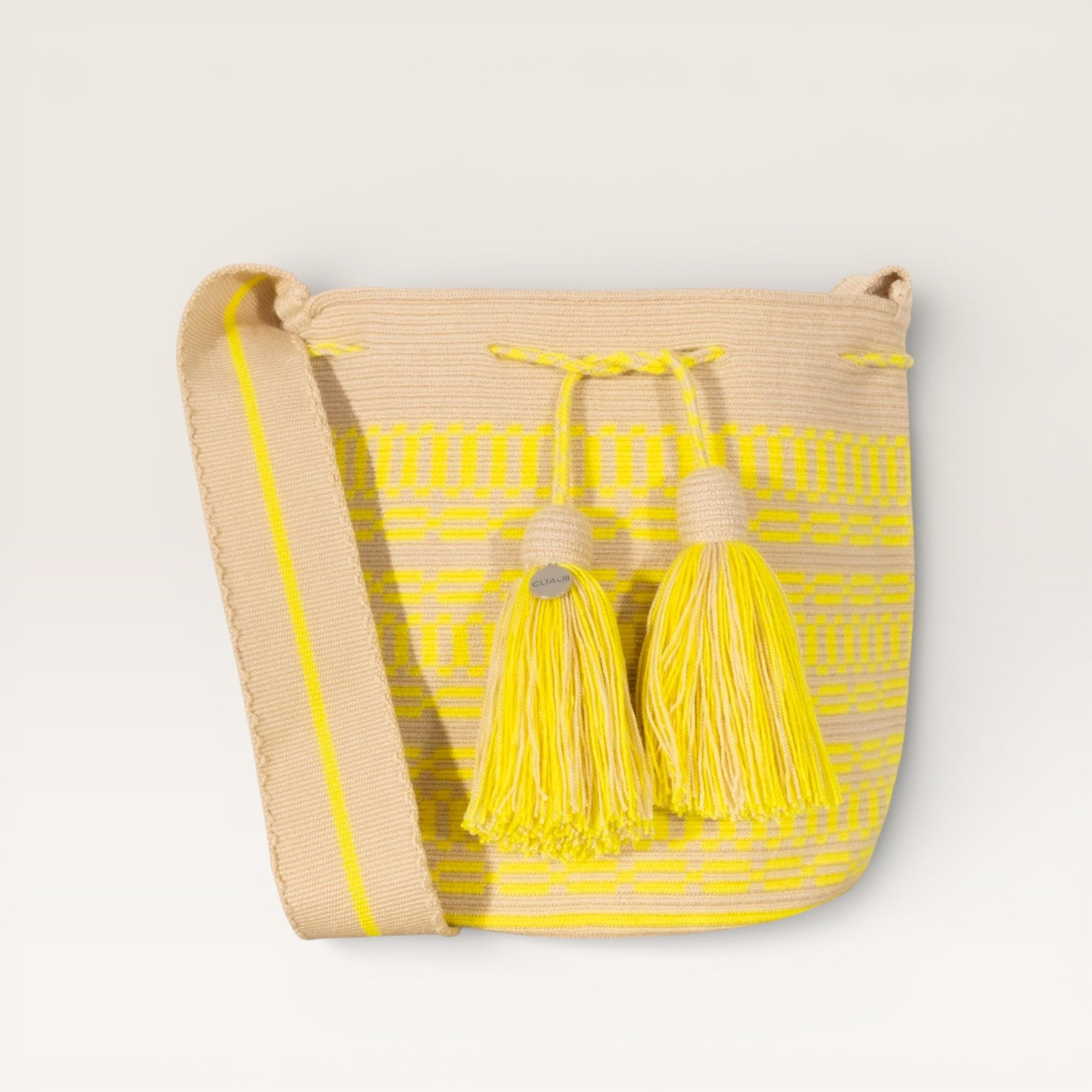 Geometric crossbody bag M | Pineapple