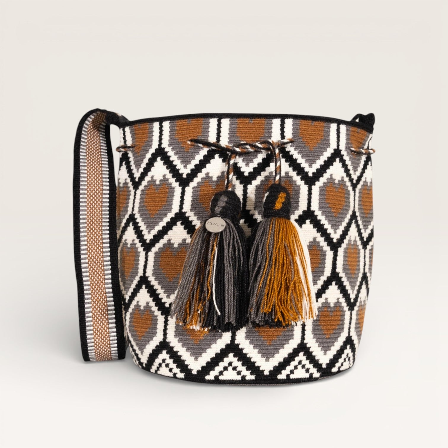 Geometric crossbody bag M | Sterling