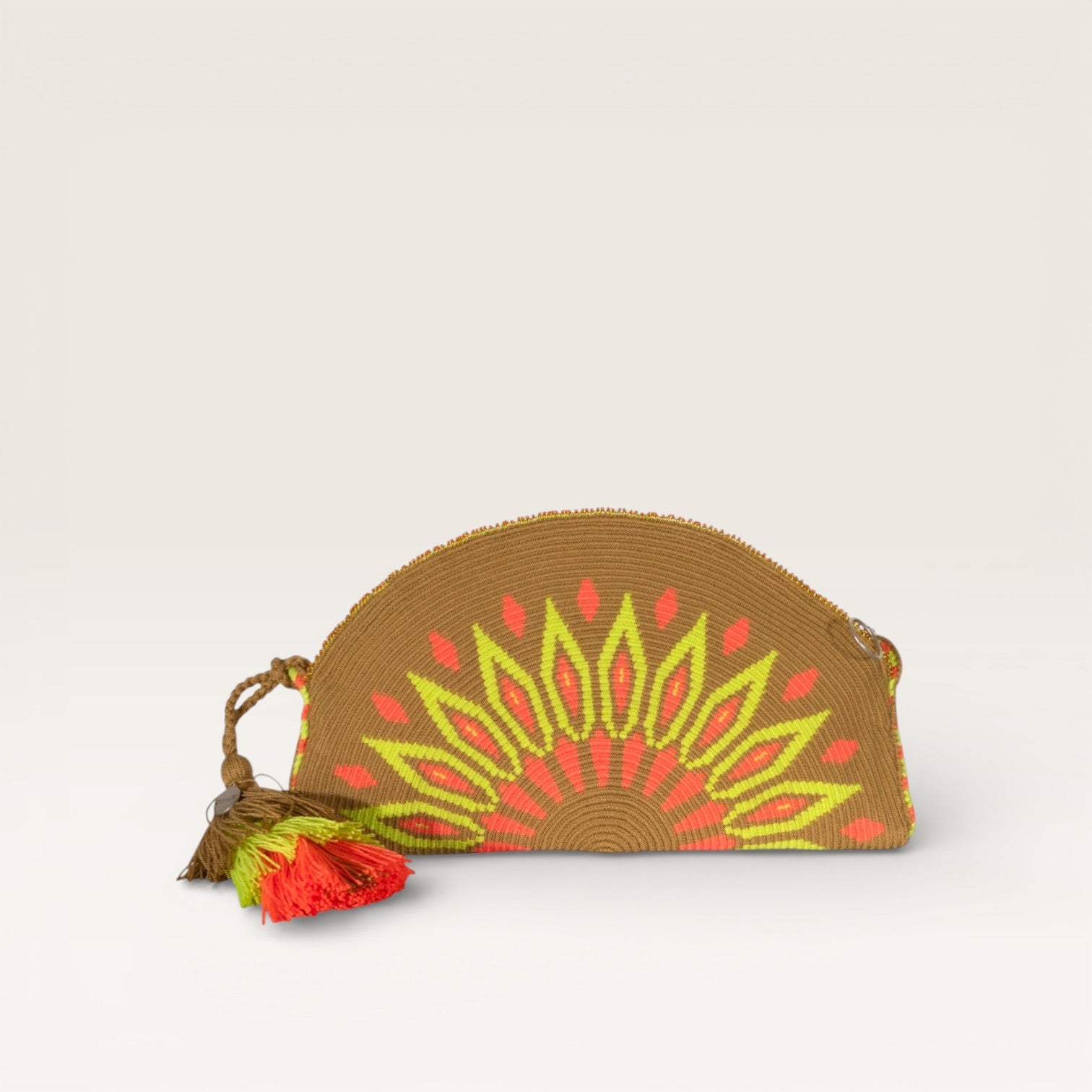 Geometric half-moon | Chartreuse