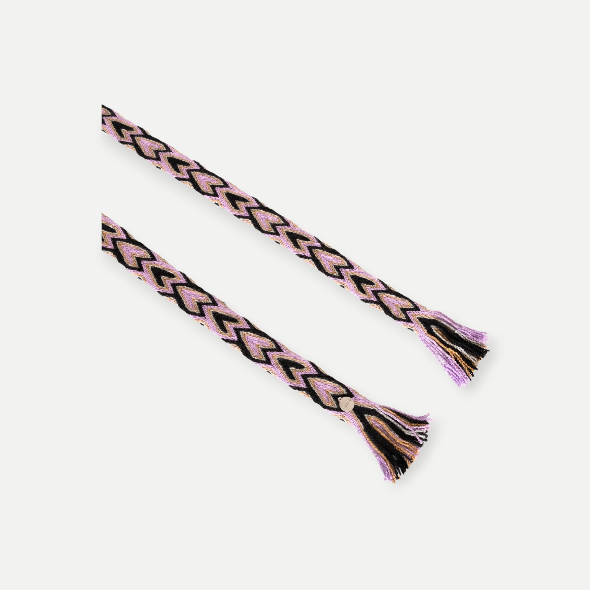 Geometric fringe belt | Lilac
