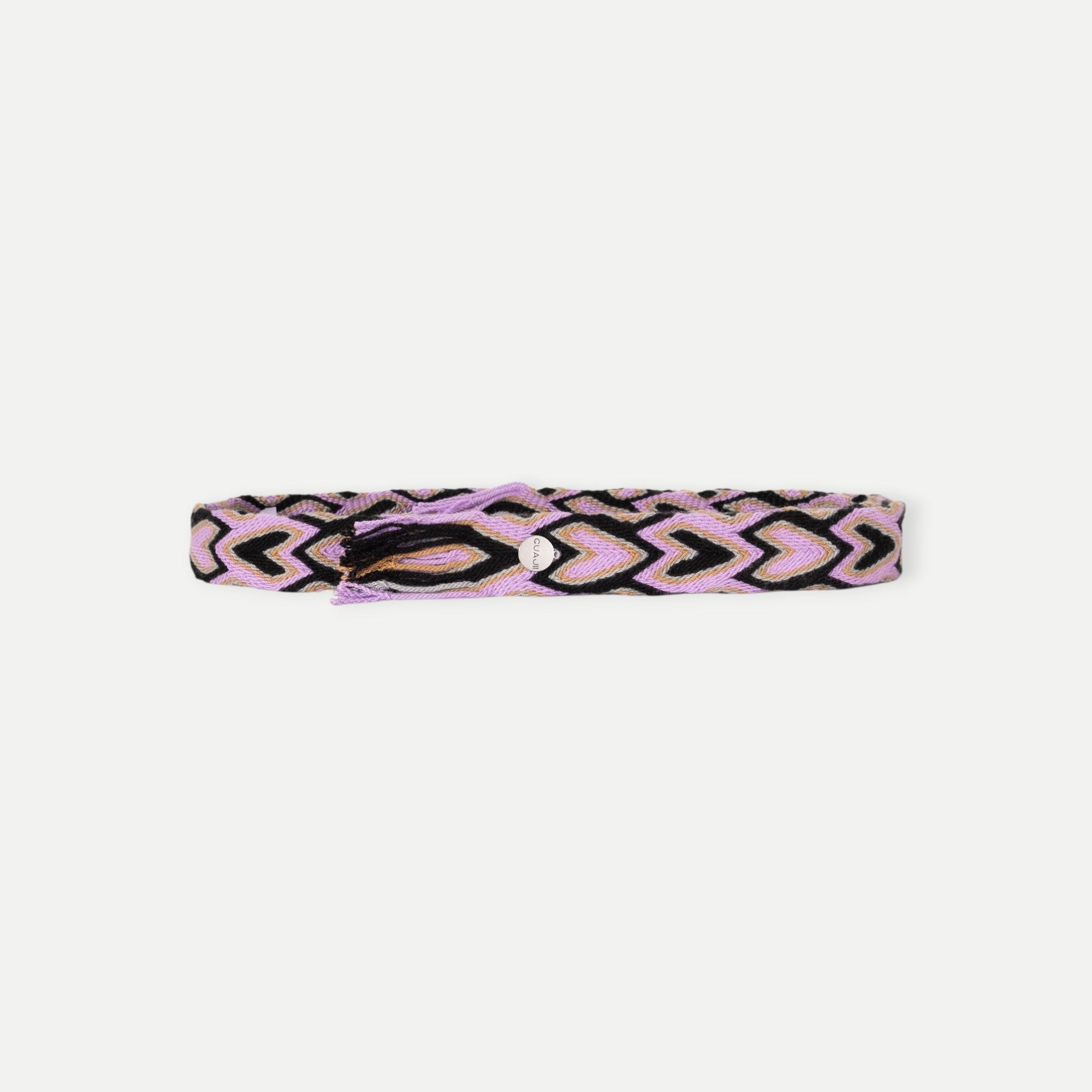 Geometric fringe belt | Lilac