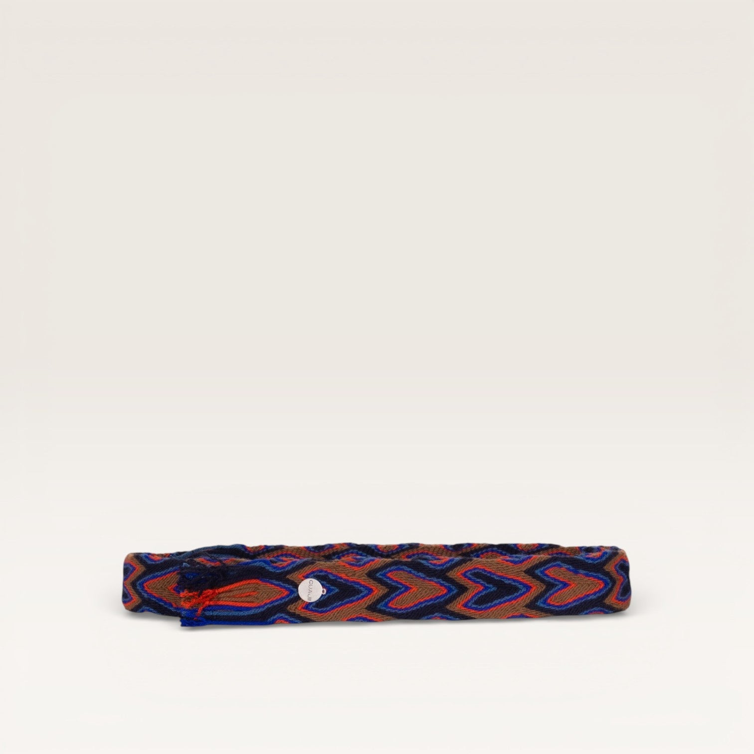 Geometric fringe belt | Navy