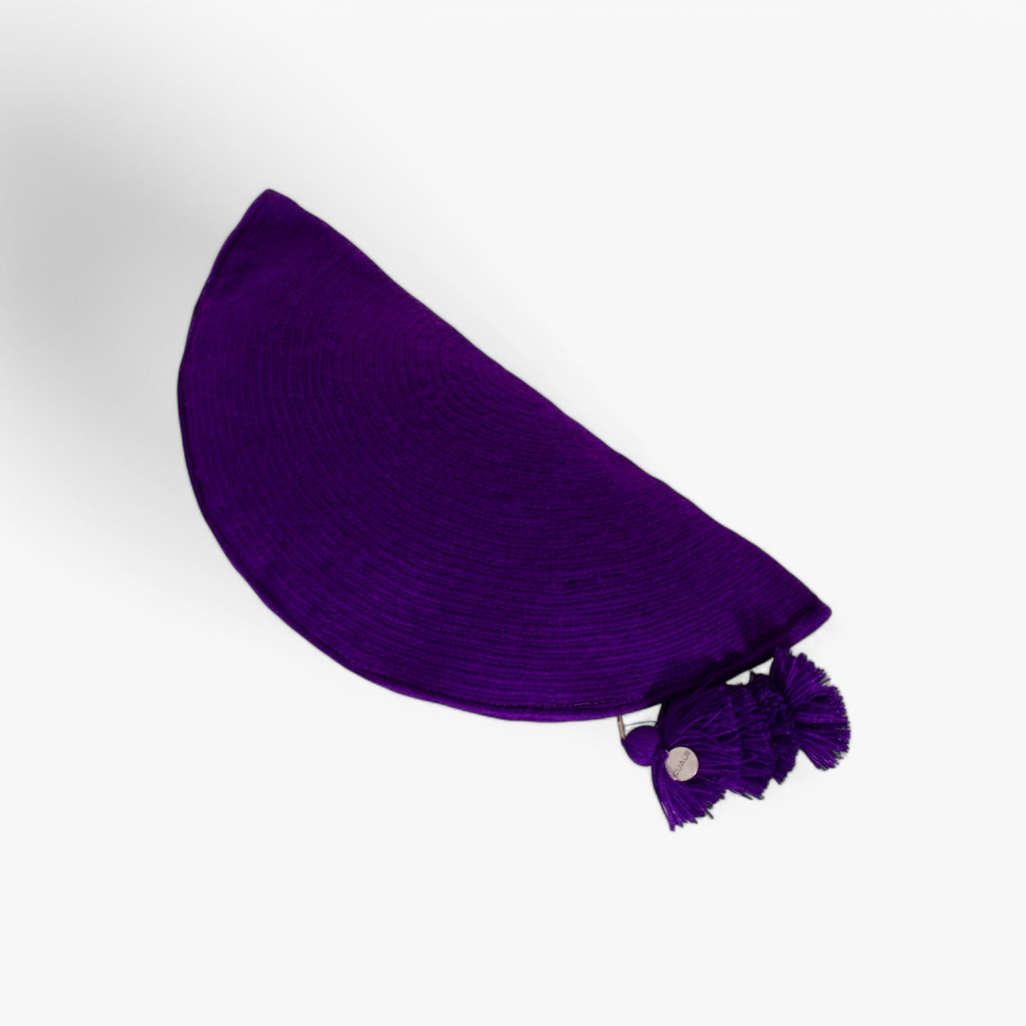 Solid half-moon envelope | Blue violet