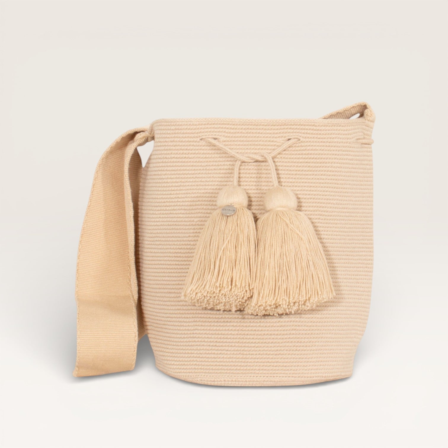 Solid crossbody bag L | Chai