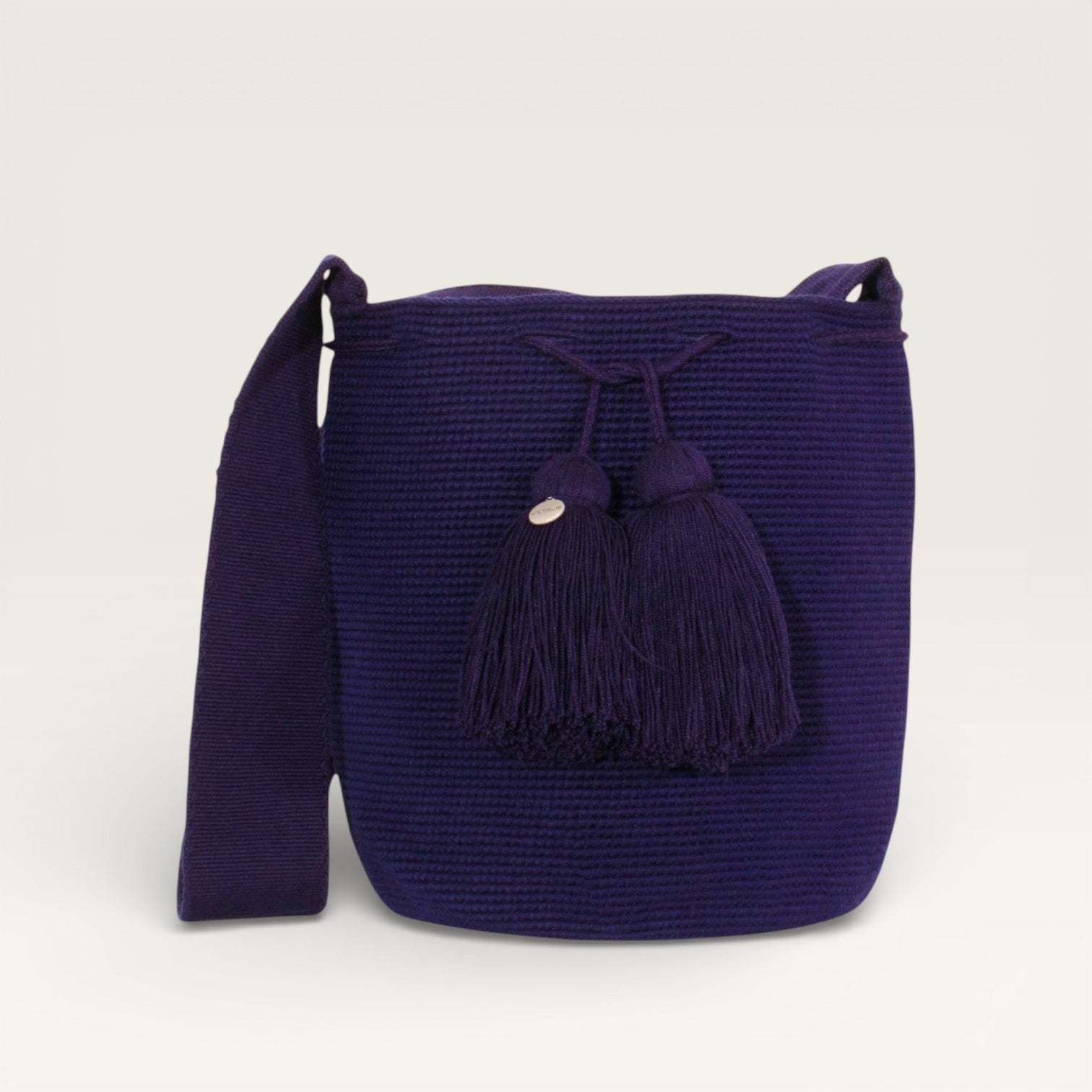 Solid crossbody bag L | Midnight
