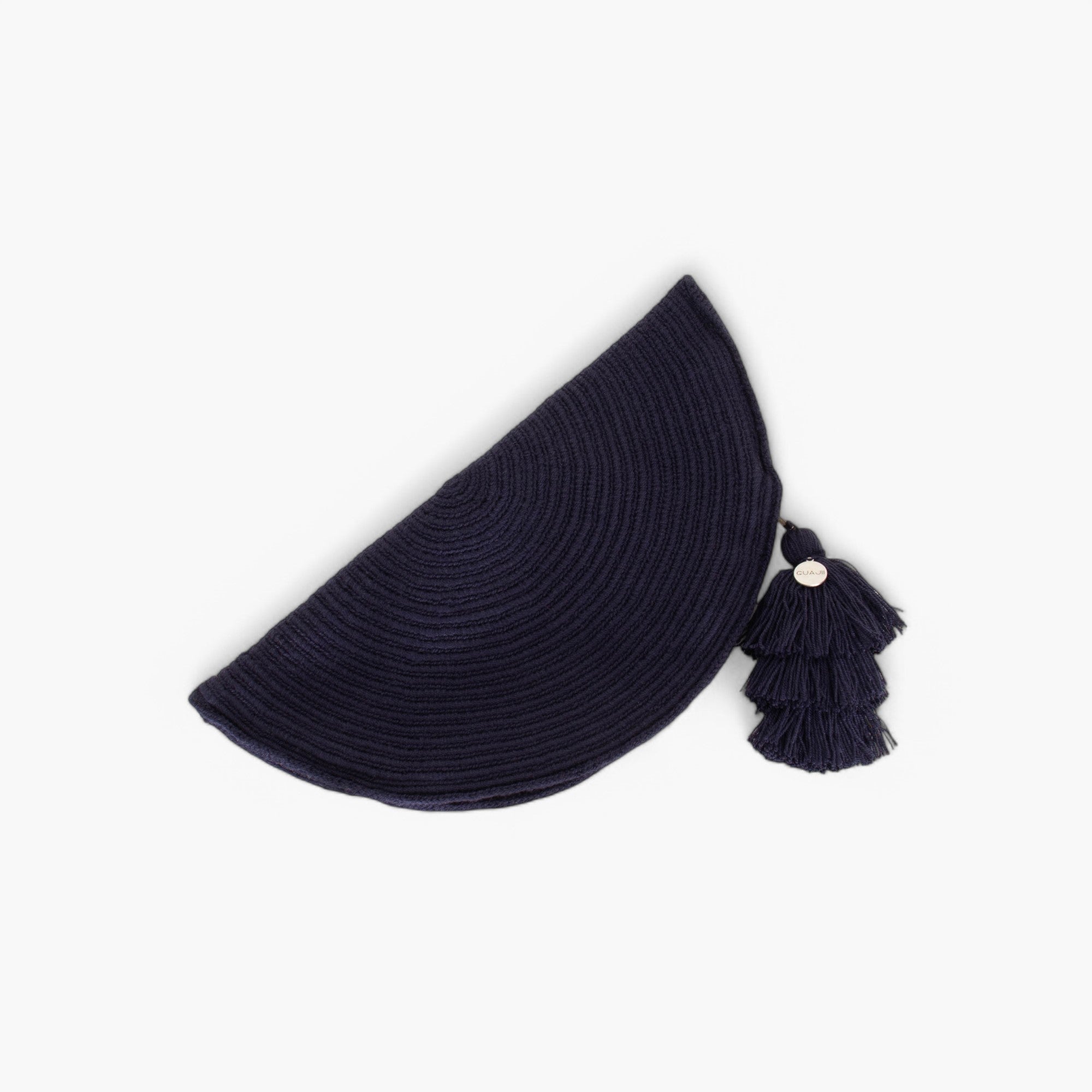 Solid half-moon envelope | Navy