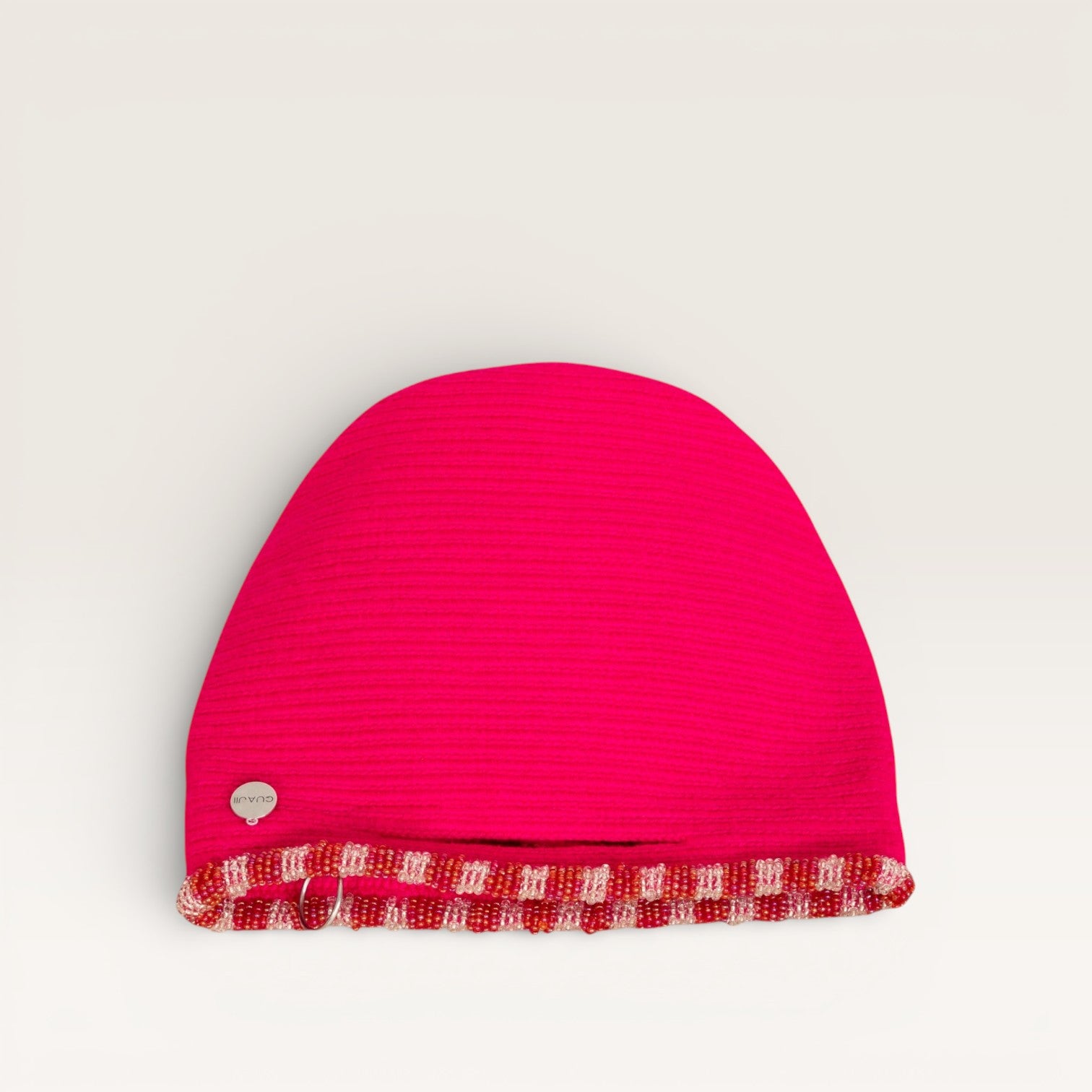 Solid top-handle bag | Magenta