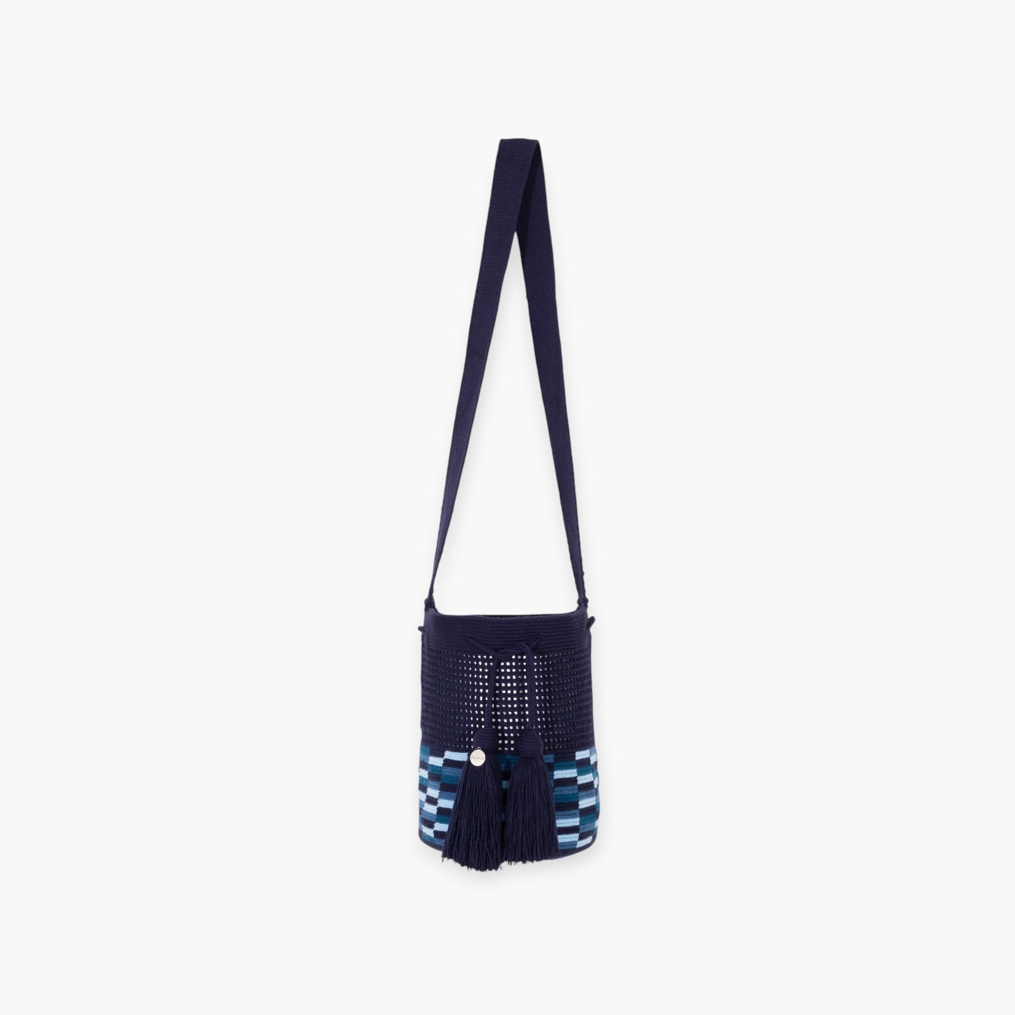 Check net crossbody M | Navy