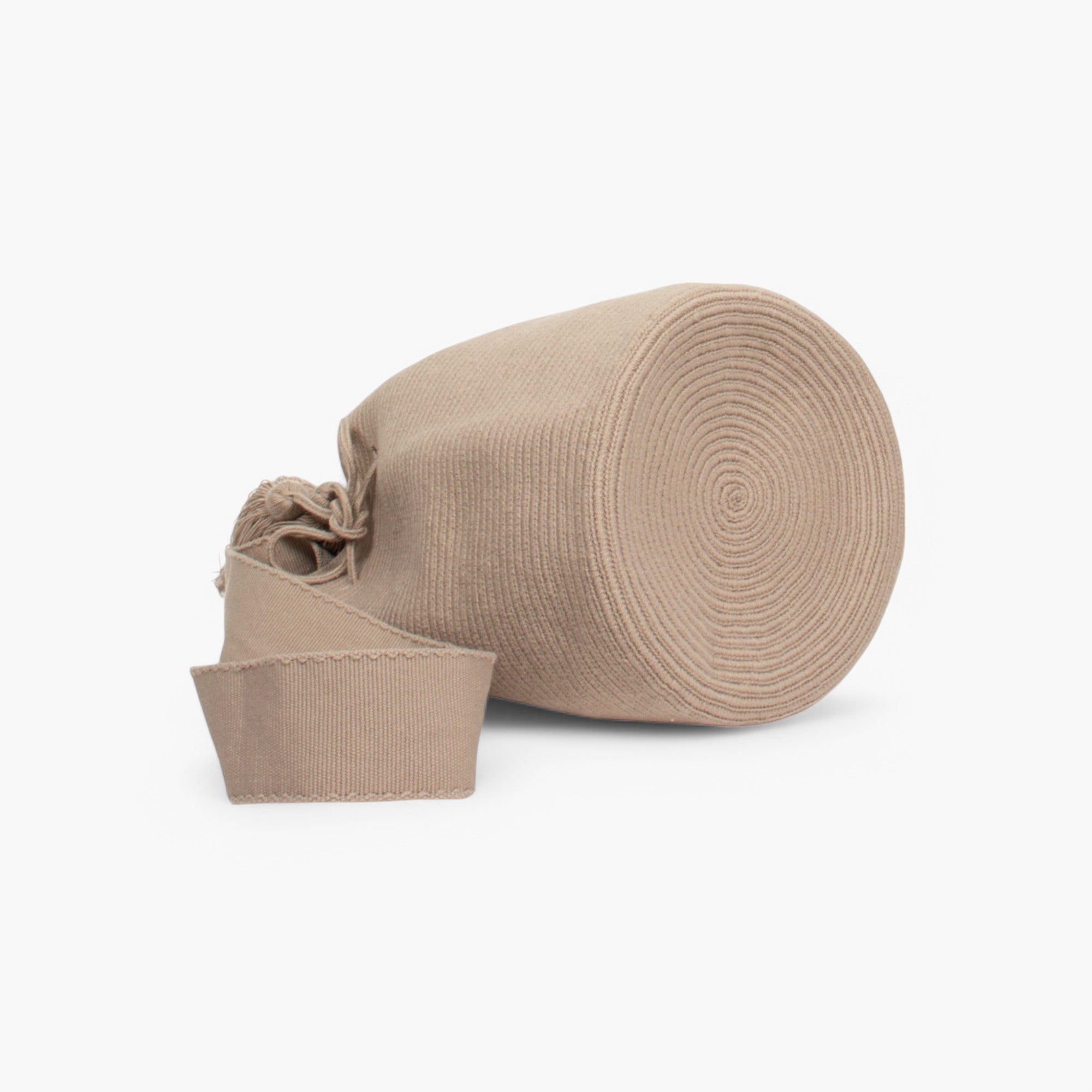 Solid crossbody bag L | Fawn