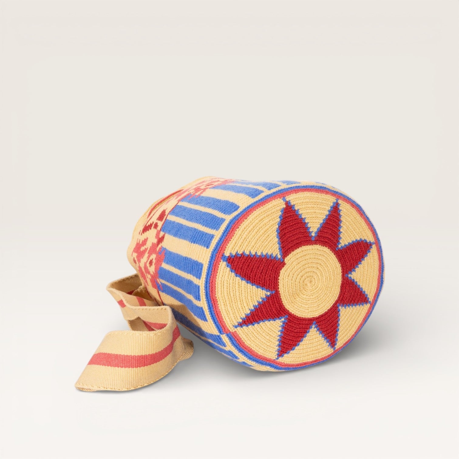 Geometric crossbody bag L | Toast