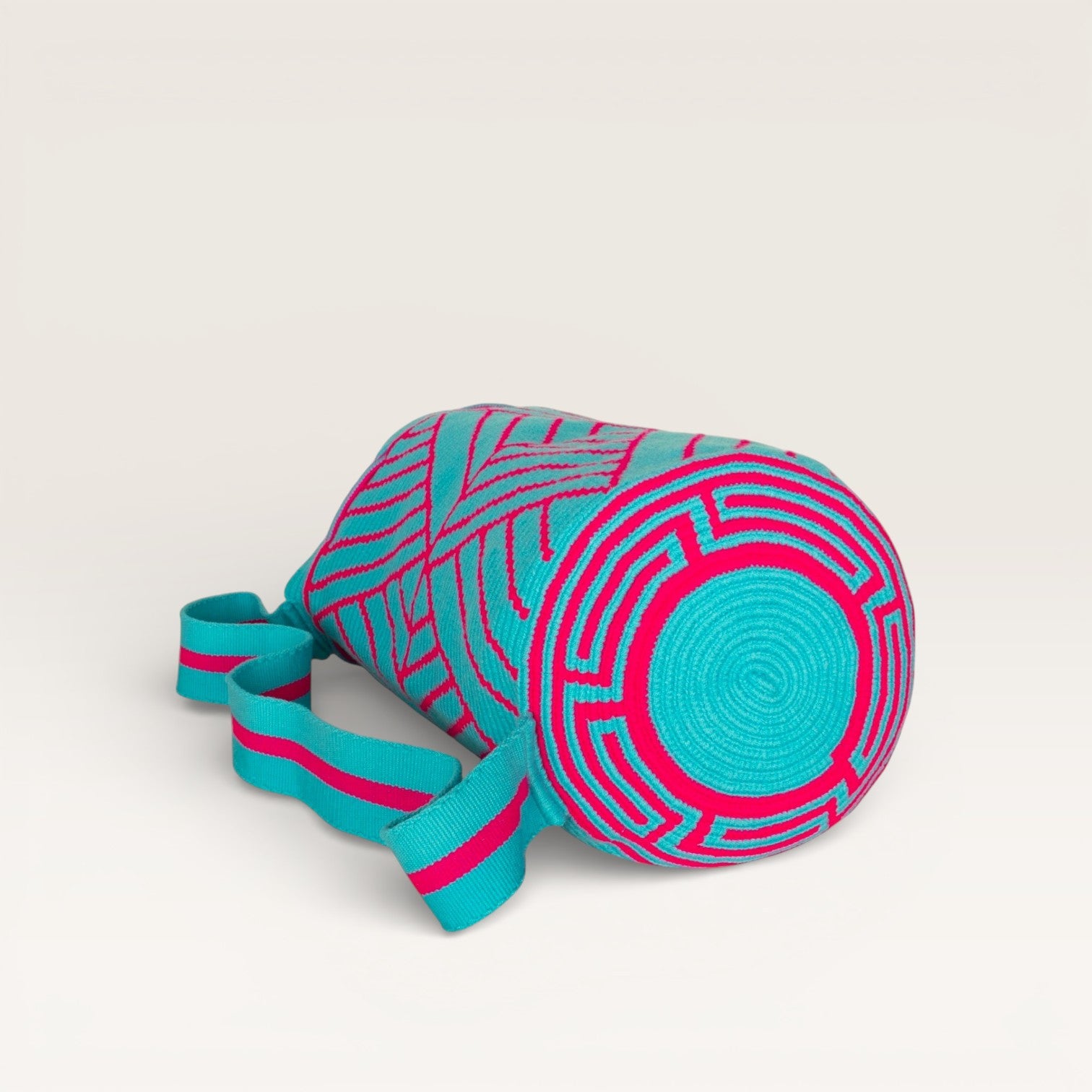 Geometric backpack | French blue