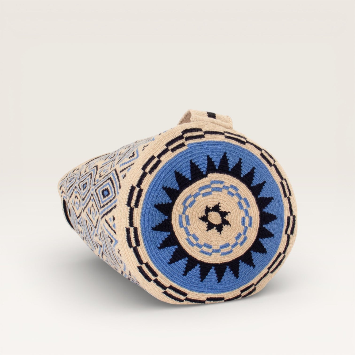 Geometric backpack | Sky blue