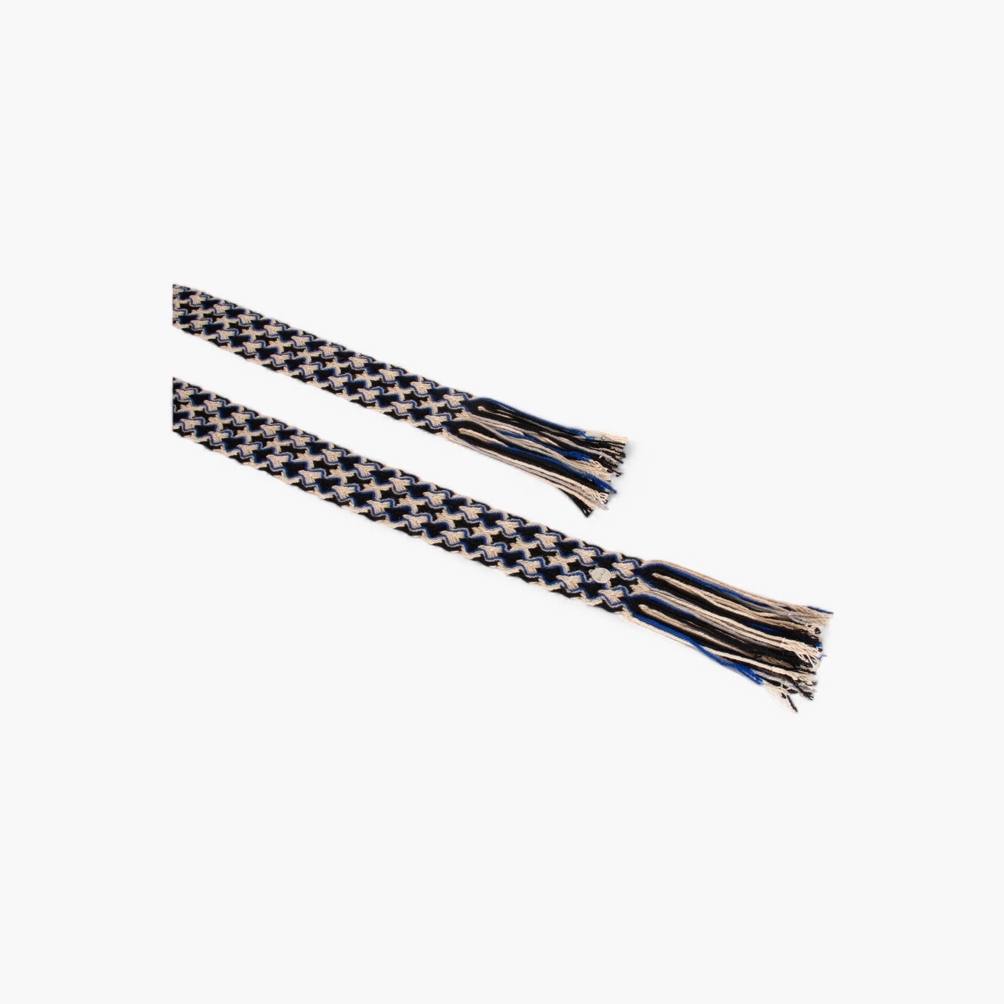 Geometric fringe belt | Black