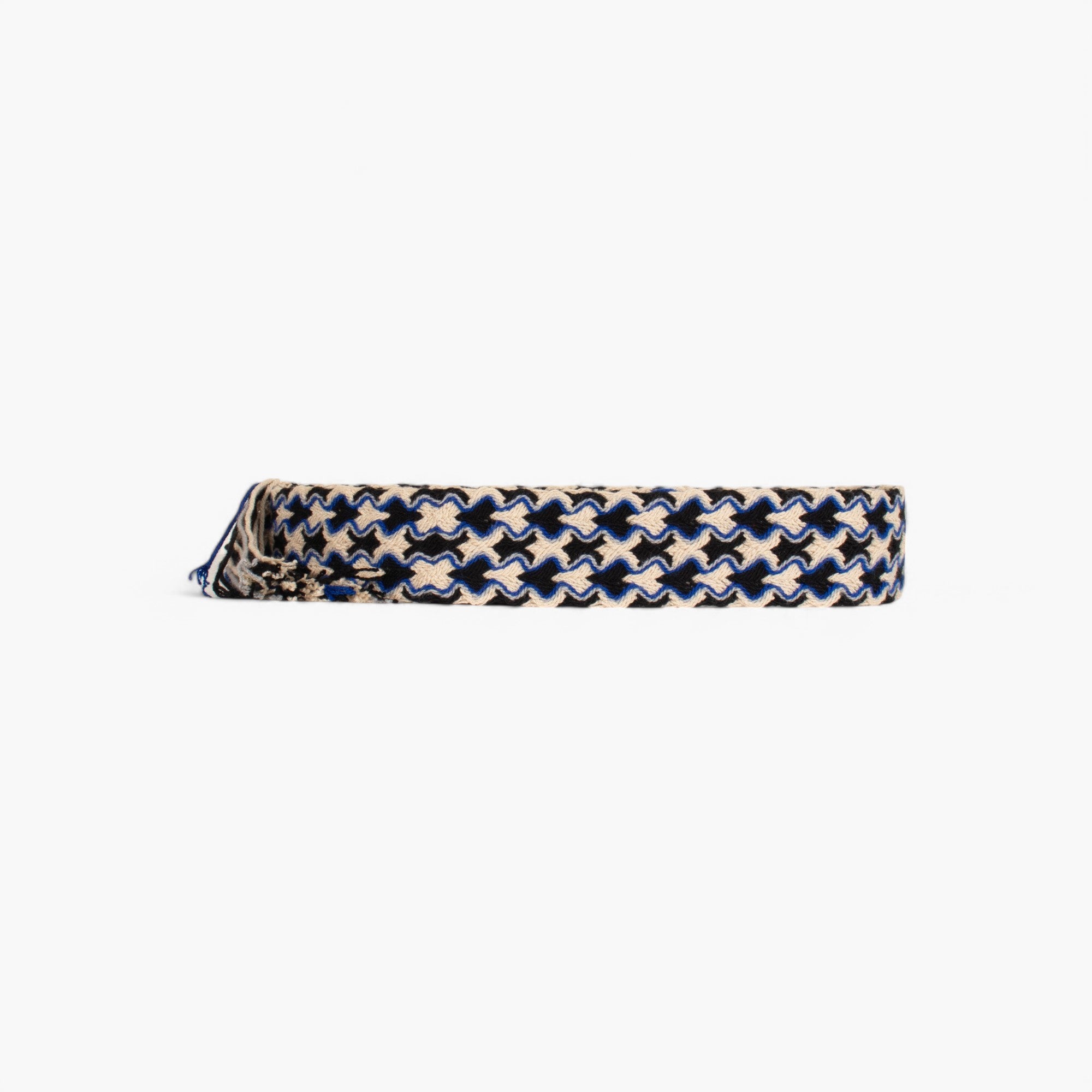 Geometric fringe belt | Black