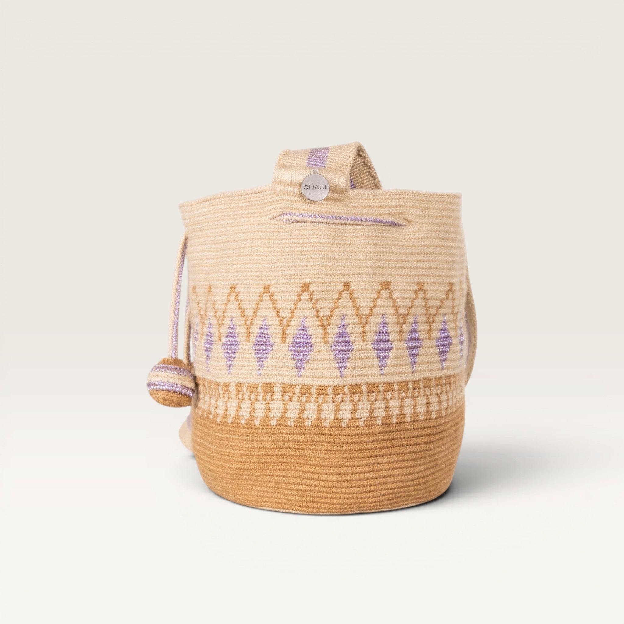 Geometric crossbody S | Lilac
