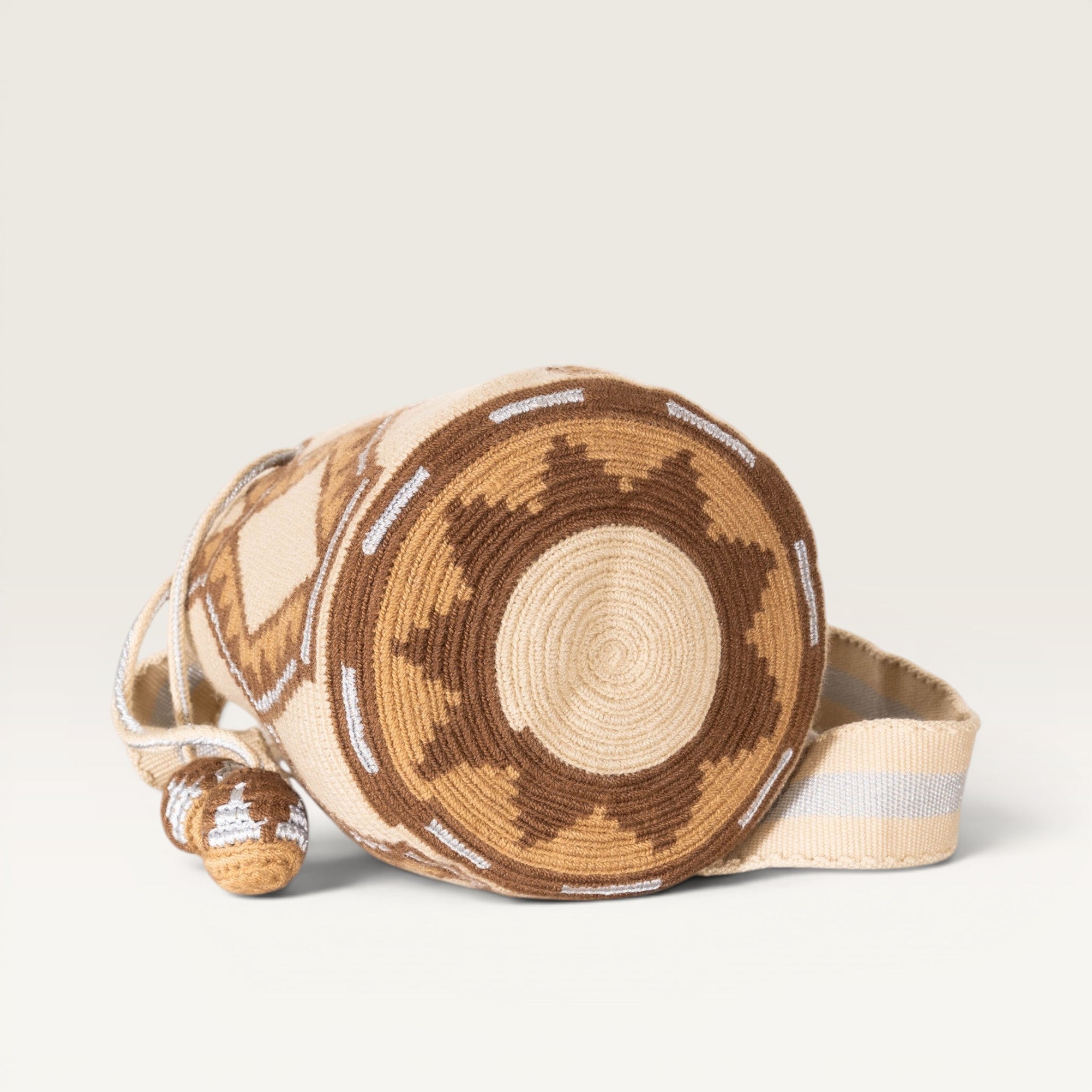 Geometric crossbody S | Mocha
