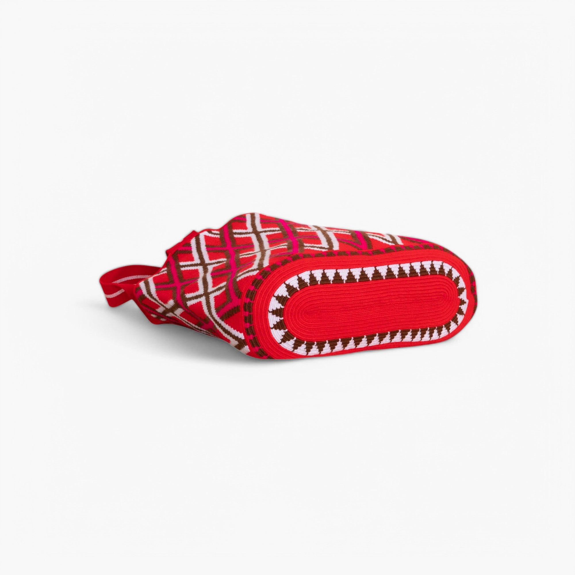 Geometric oval tote | Candy