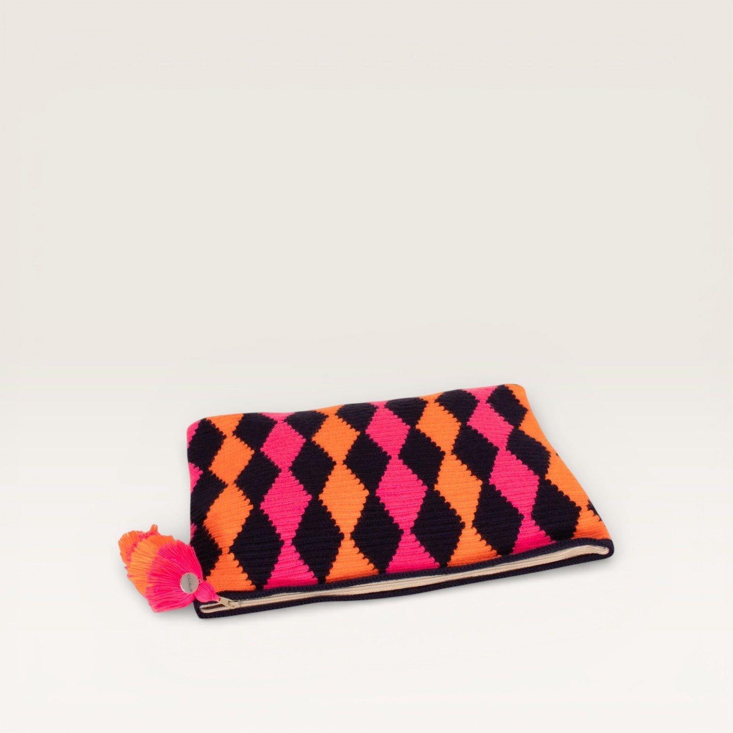Geometric square pouch | Aster