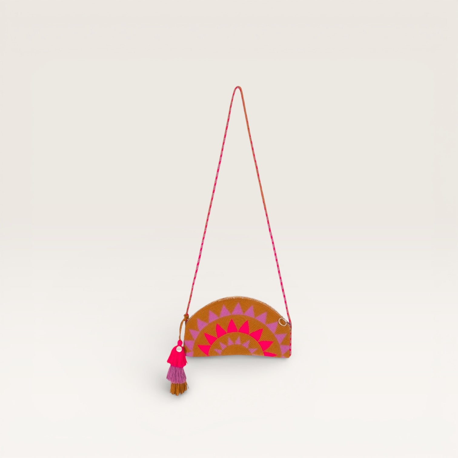 Geometric half-moon | Mauve