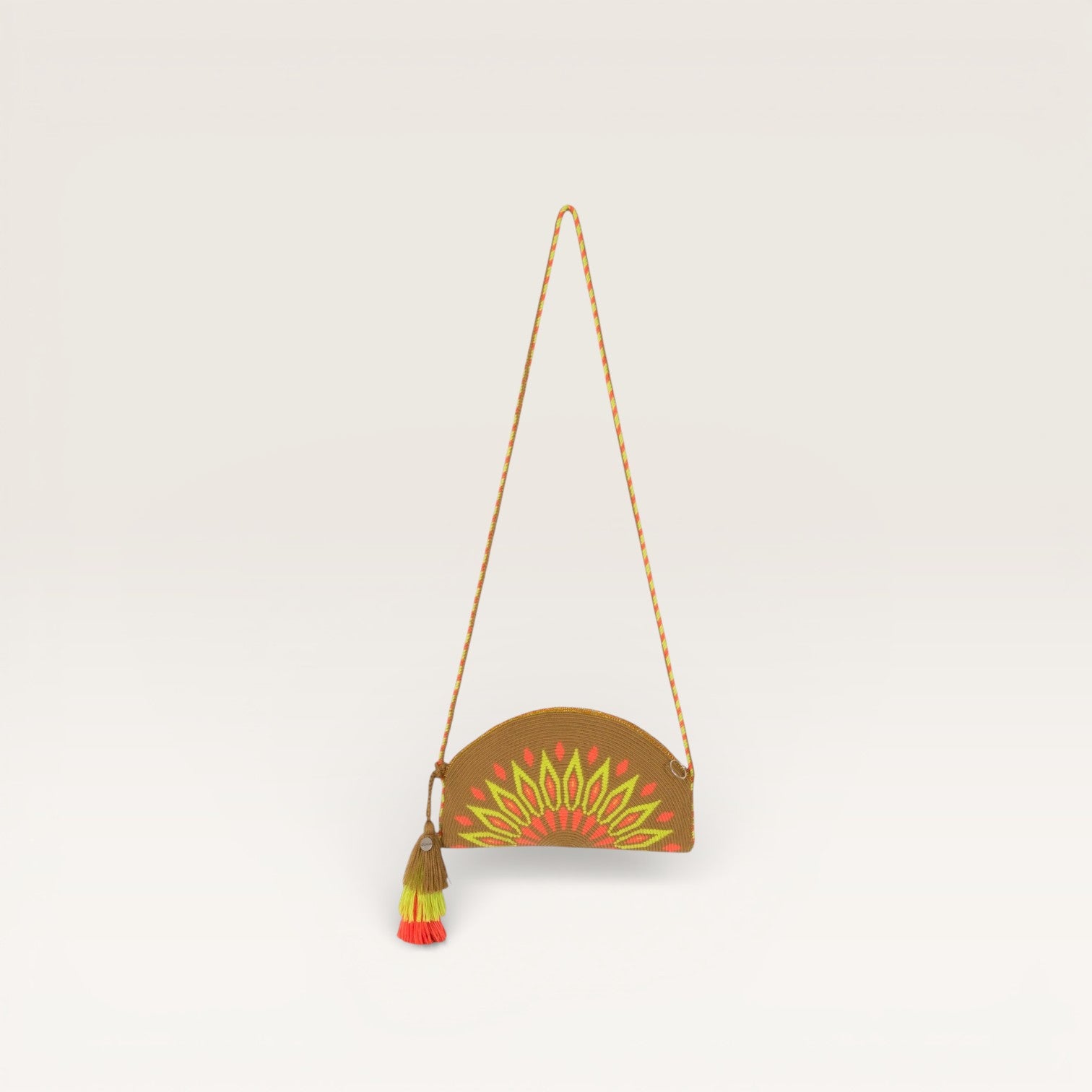 Geometric half-moon | Chartreuse