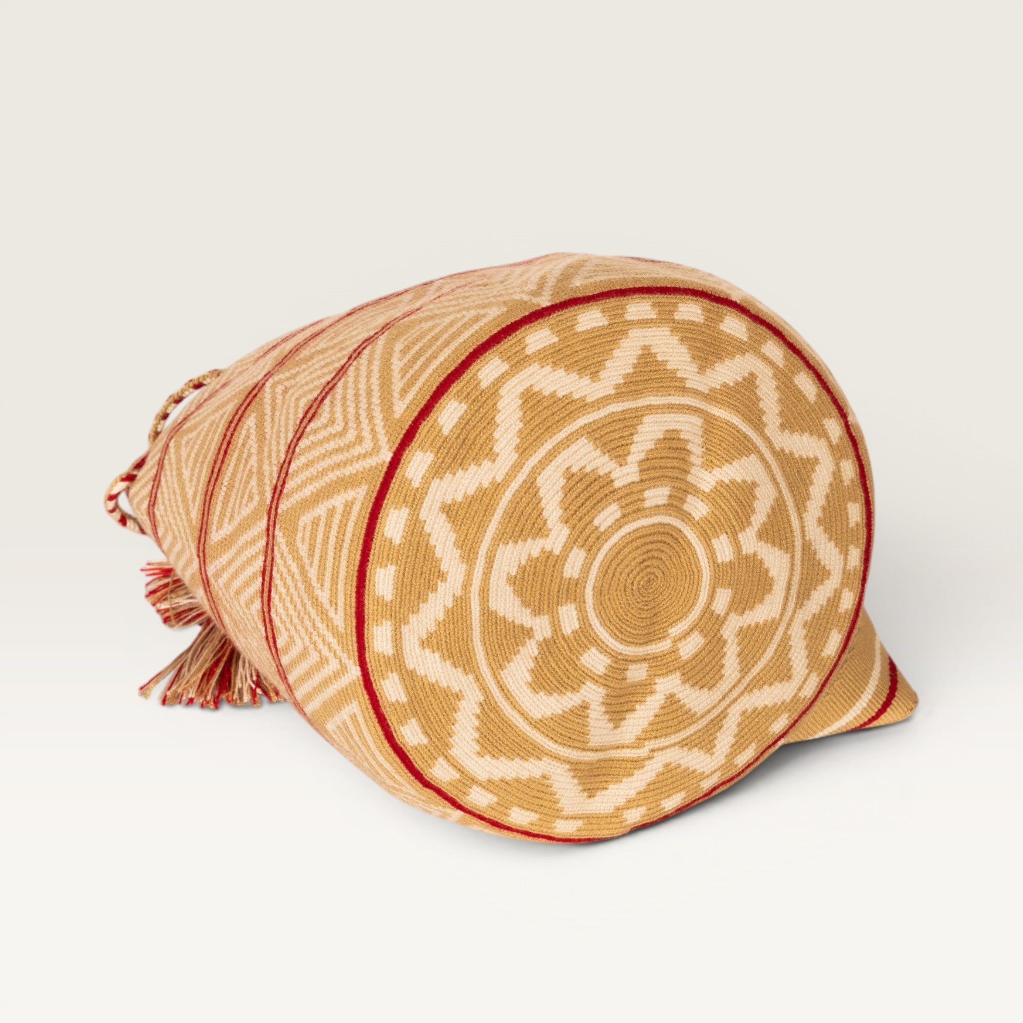 Geometric crossbody L | Caramel