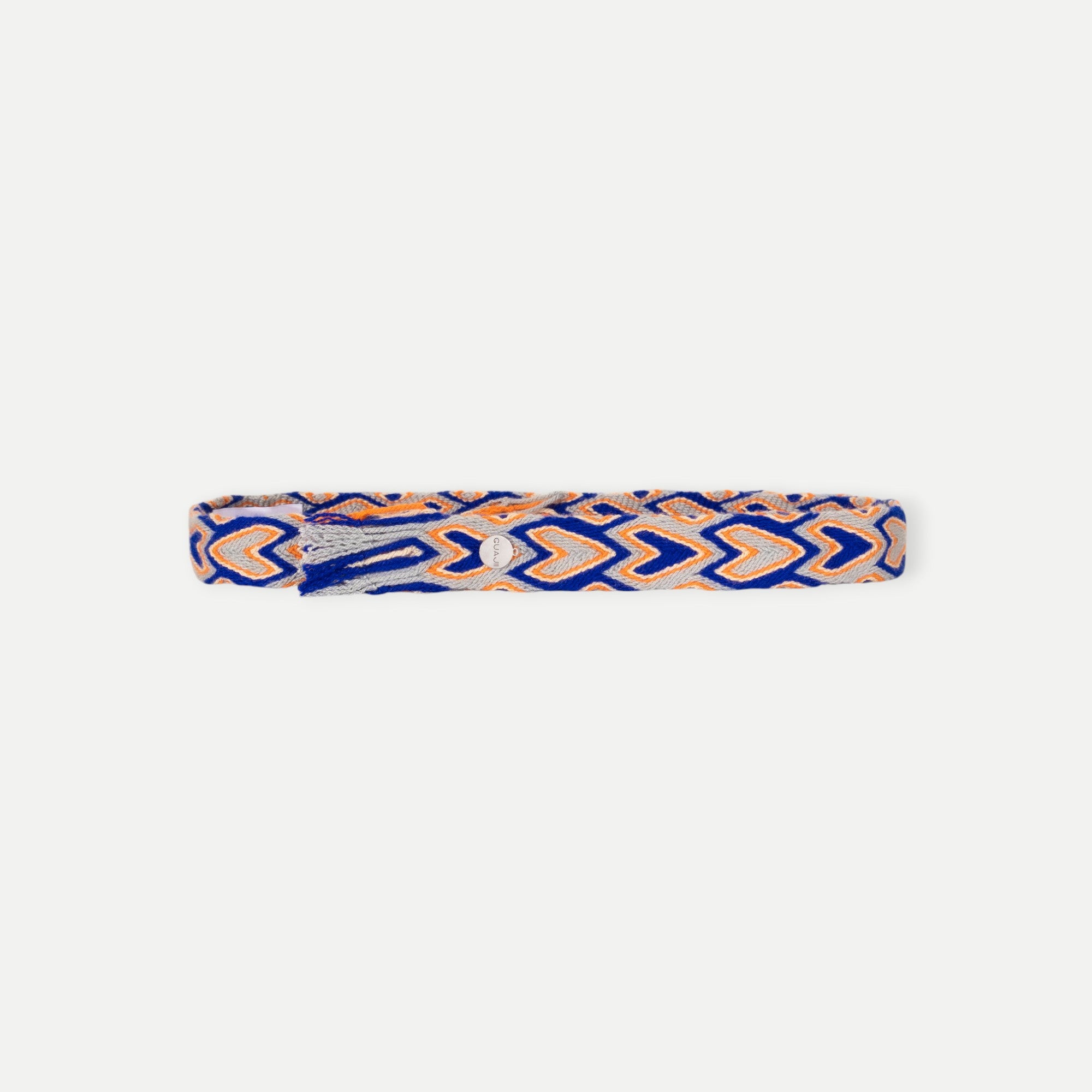 Geometric fringe belt | Cobalt
