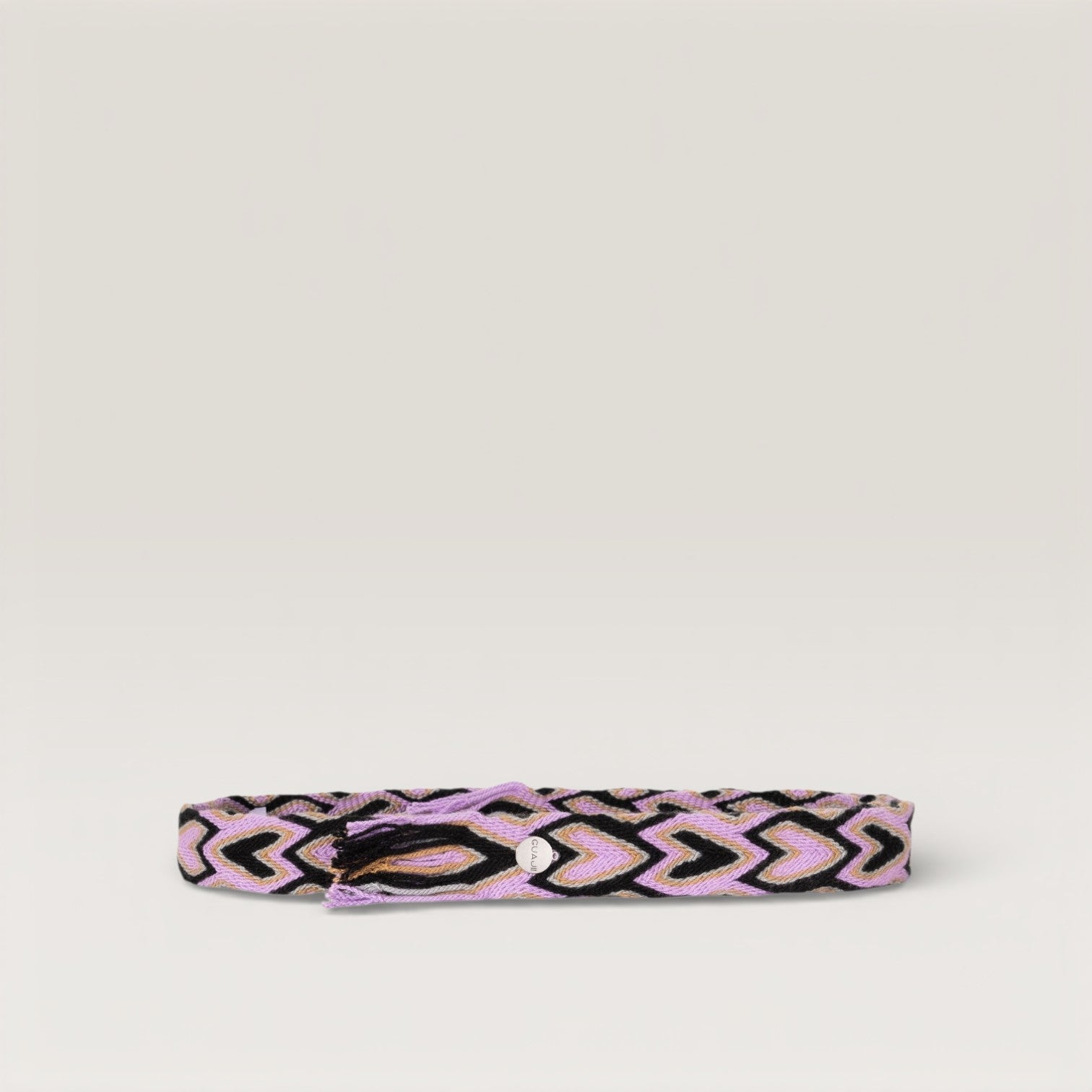 Geometric fringe belt | Lilac