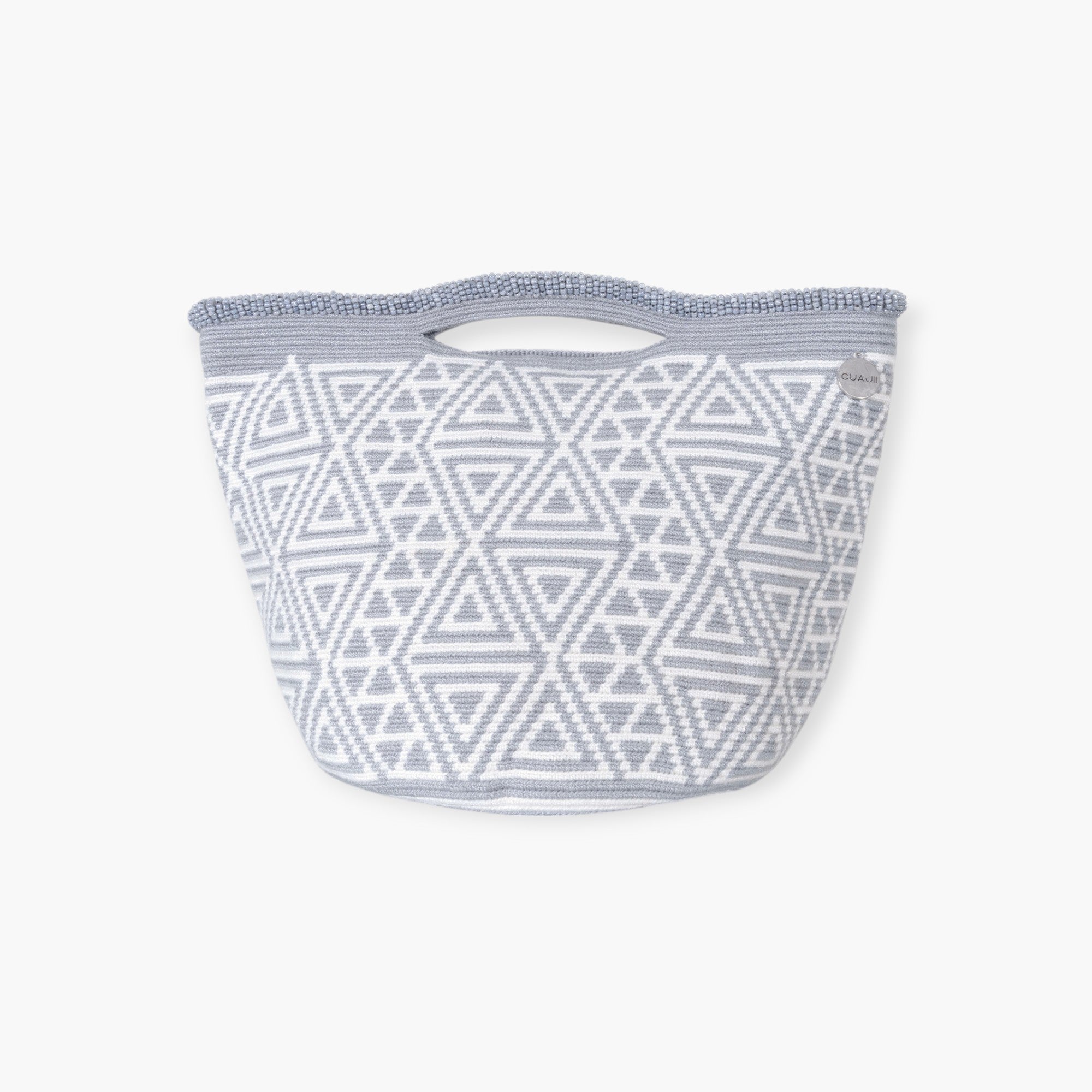 Geometric top-handle bag | Sterling