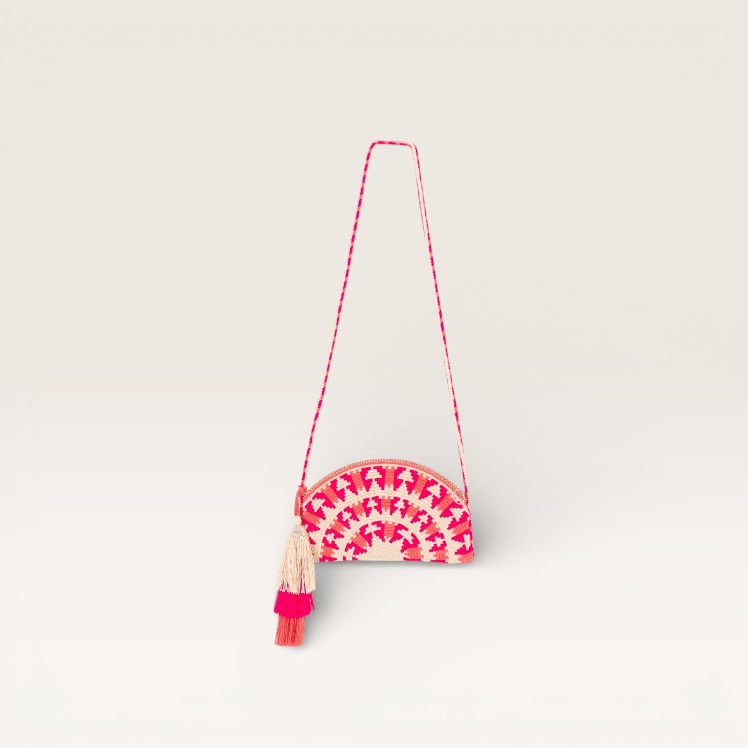 Geometric half-moon | Peony