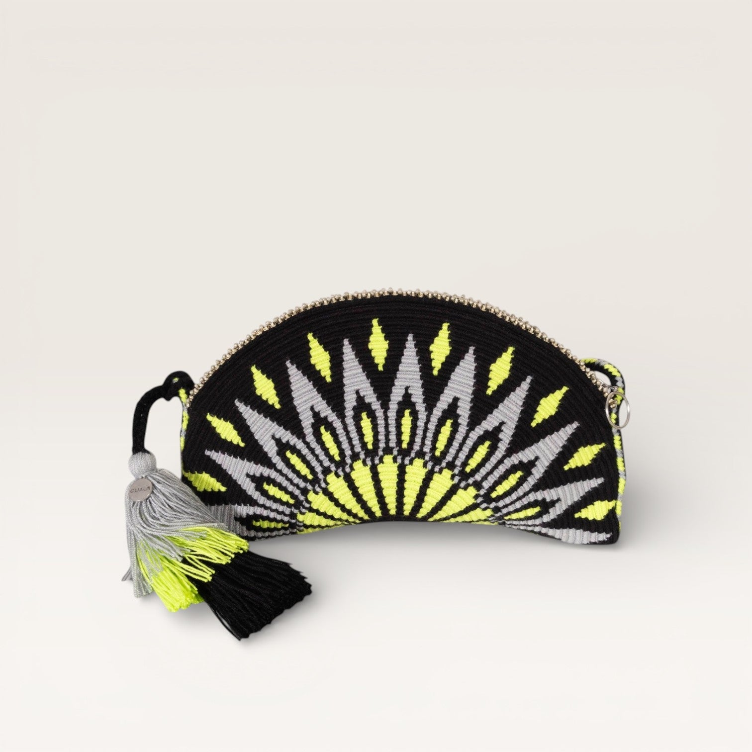 Geometric half-moon | Lime