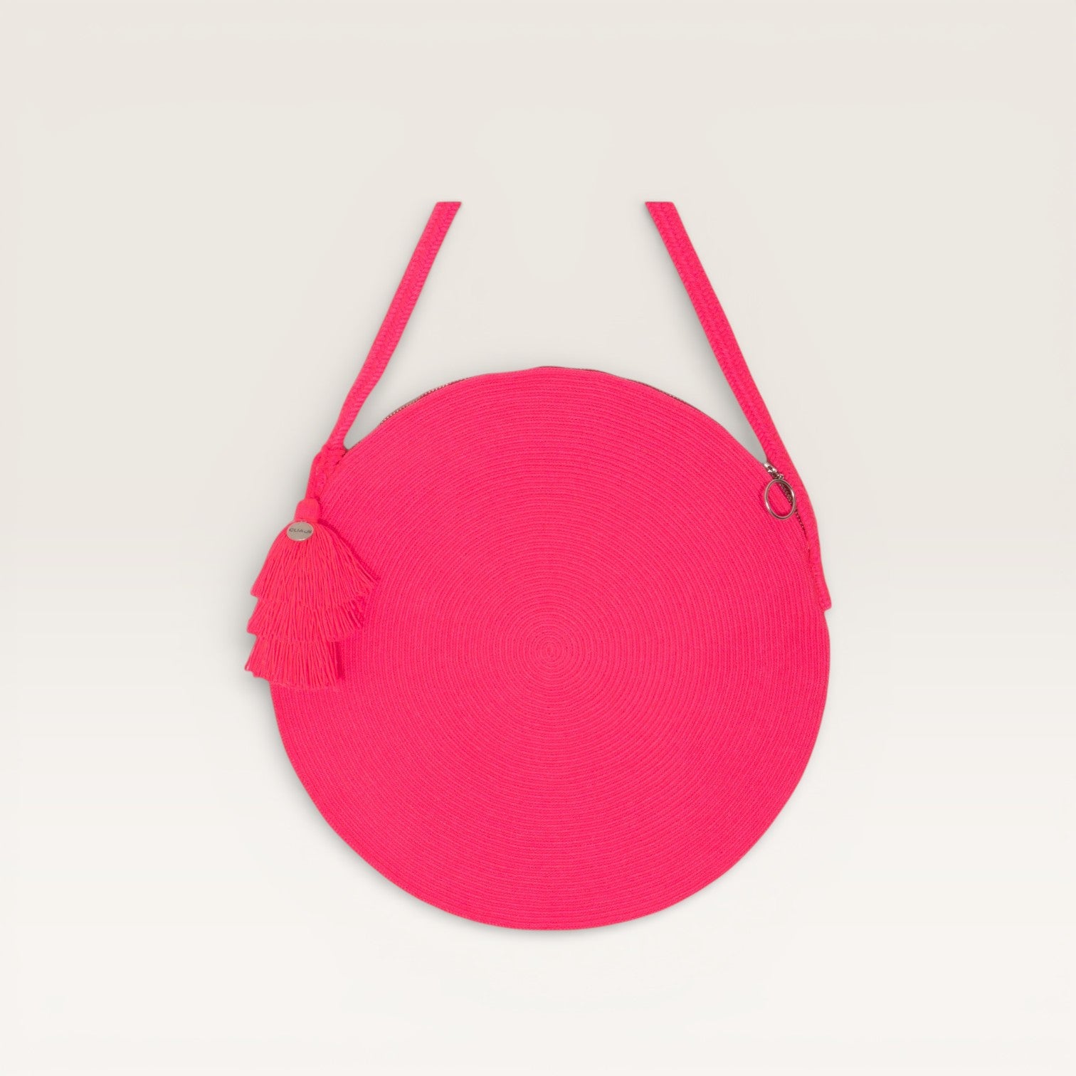 Solid circle shoulder bag | Aster