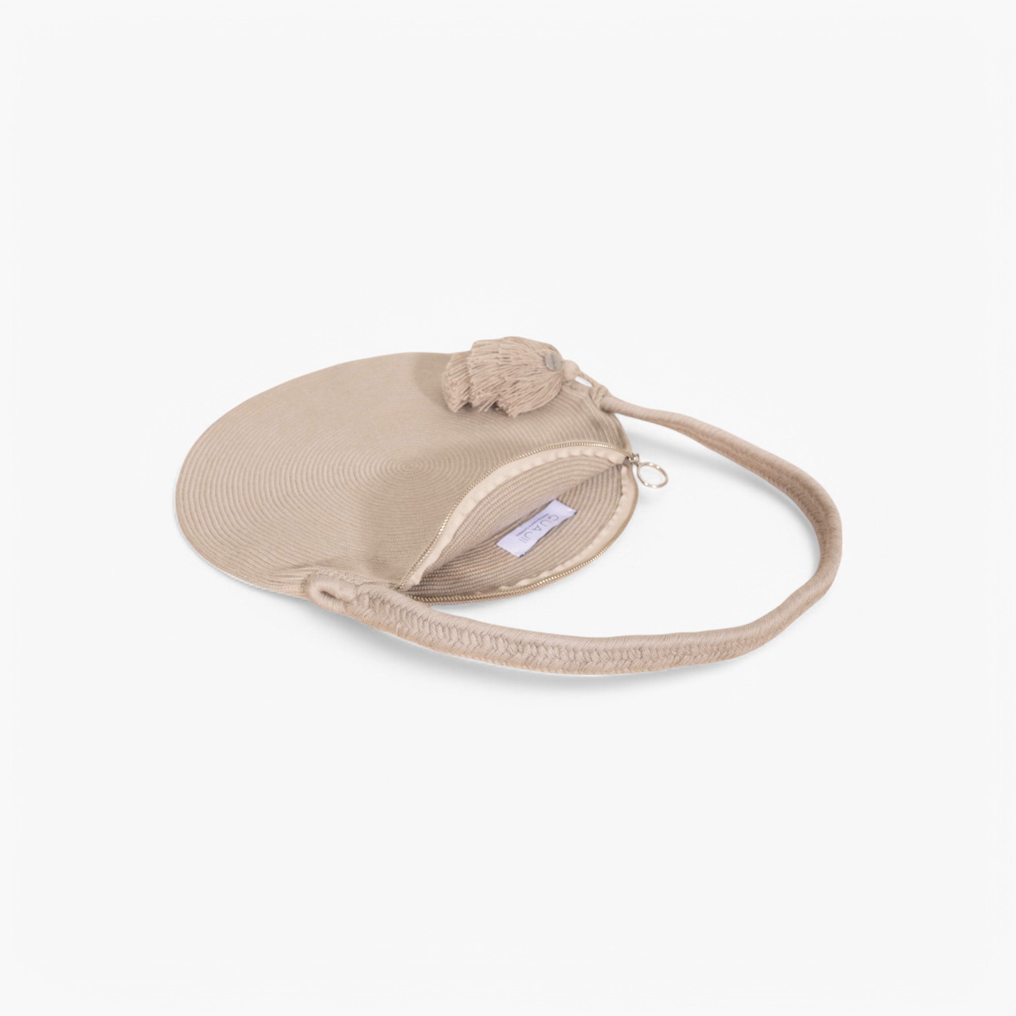 Solid circle shoulder bag | Sterling