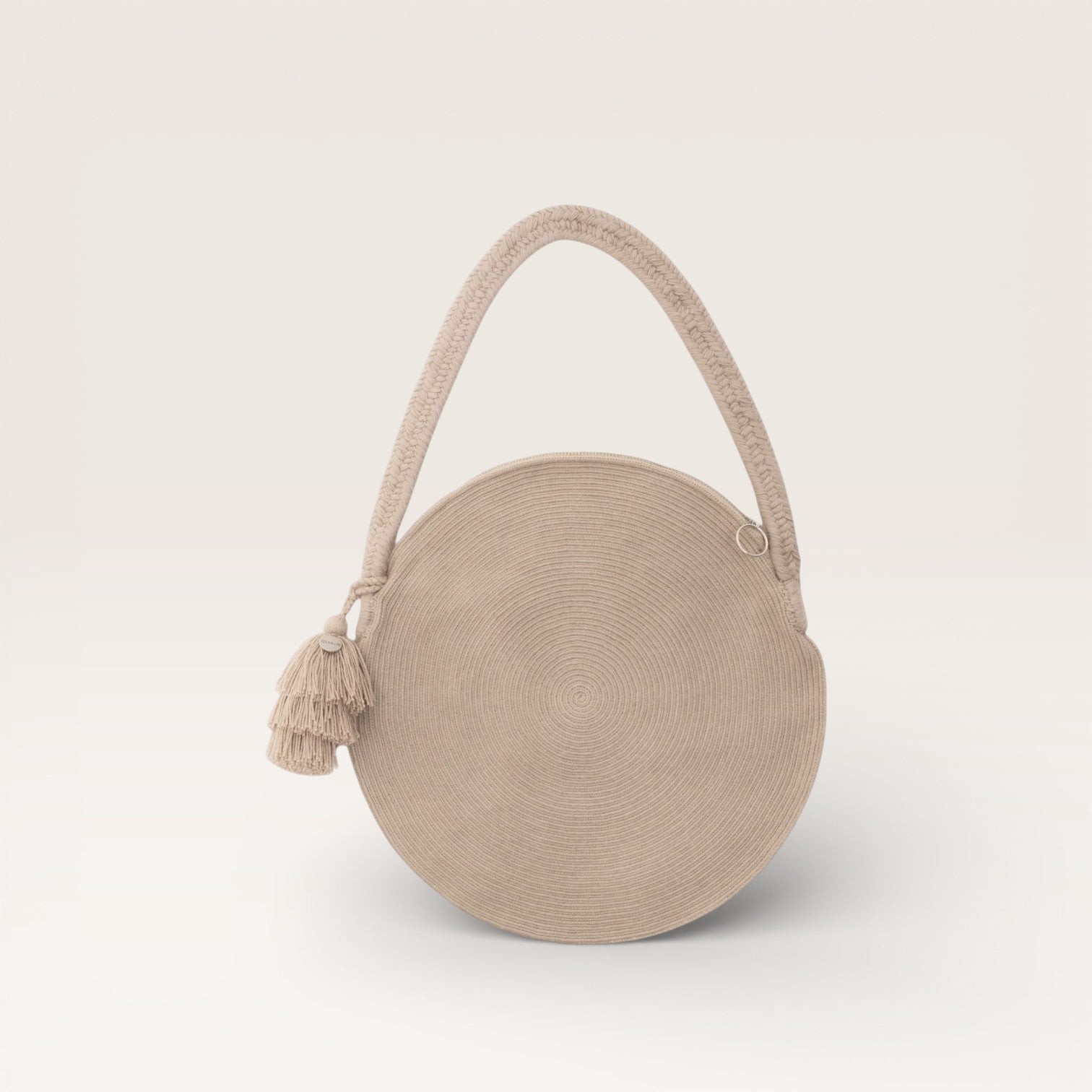 Solid circle shoulder bag | Sterling