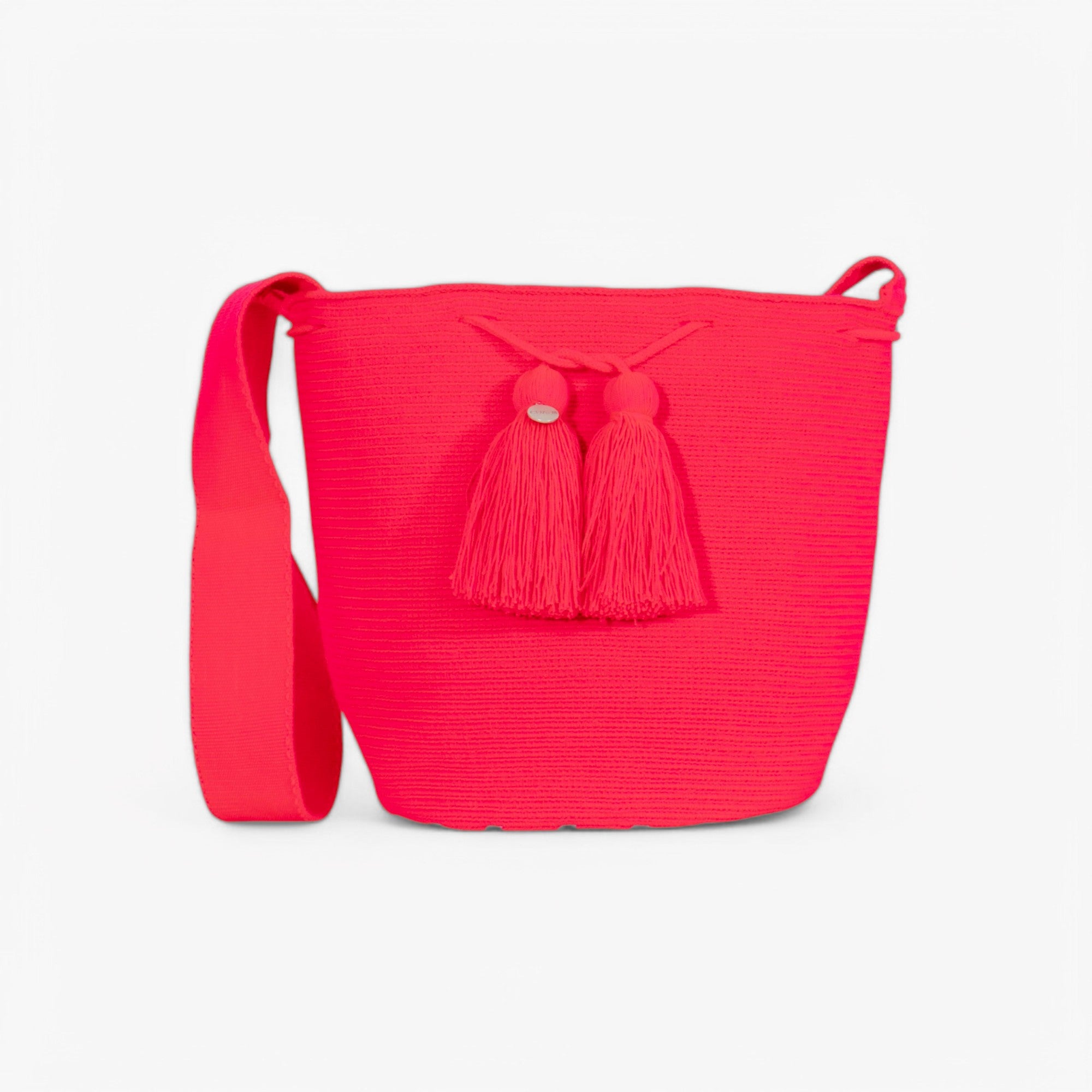 Solid crossbody bag L | Watermelon