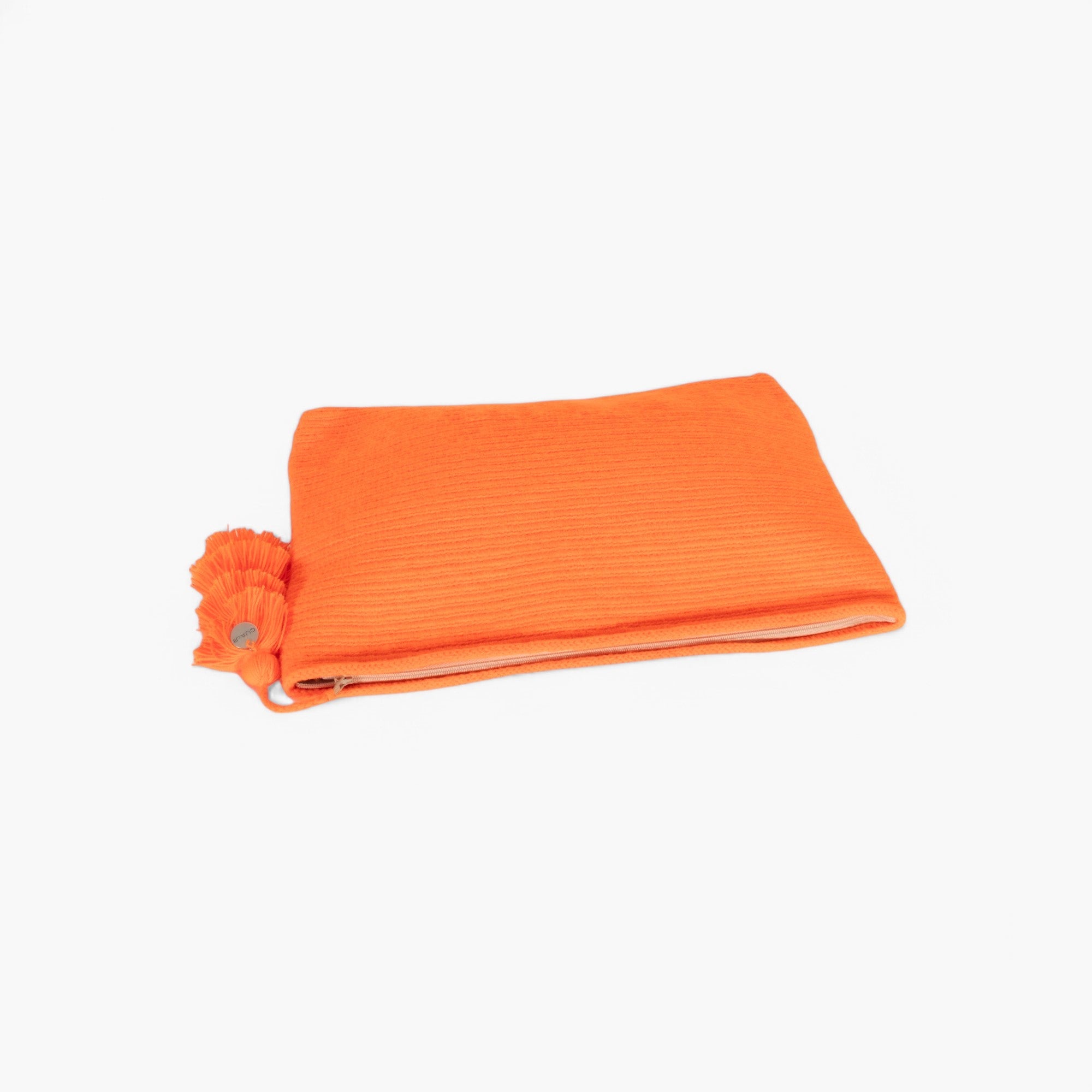 Bolsa cuadrada lisa | Mandarina