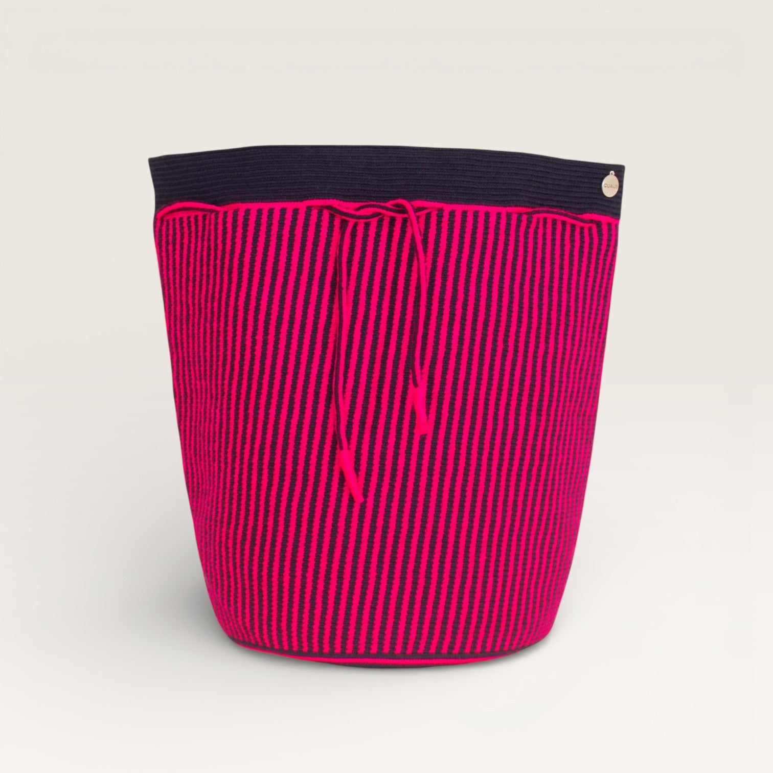 Striped backpack | Magenta