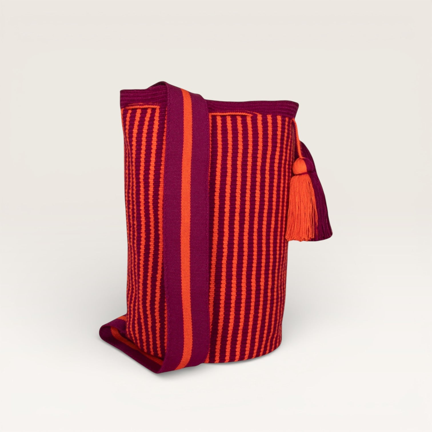 Striped backpack | Cayenne