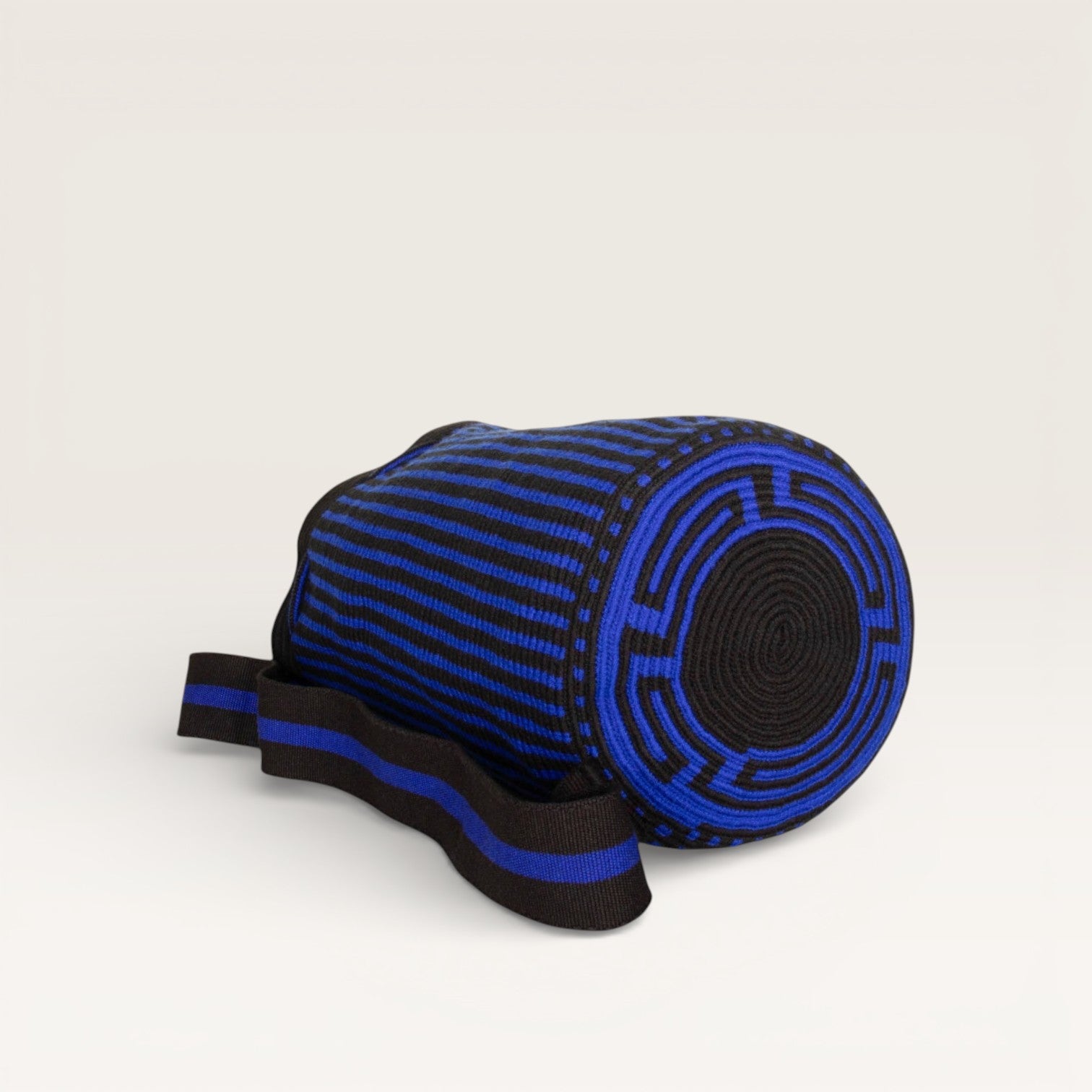 Striped backpack | Royal blue