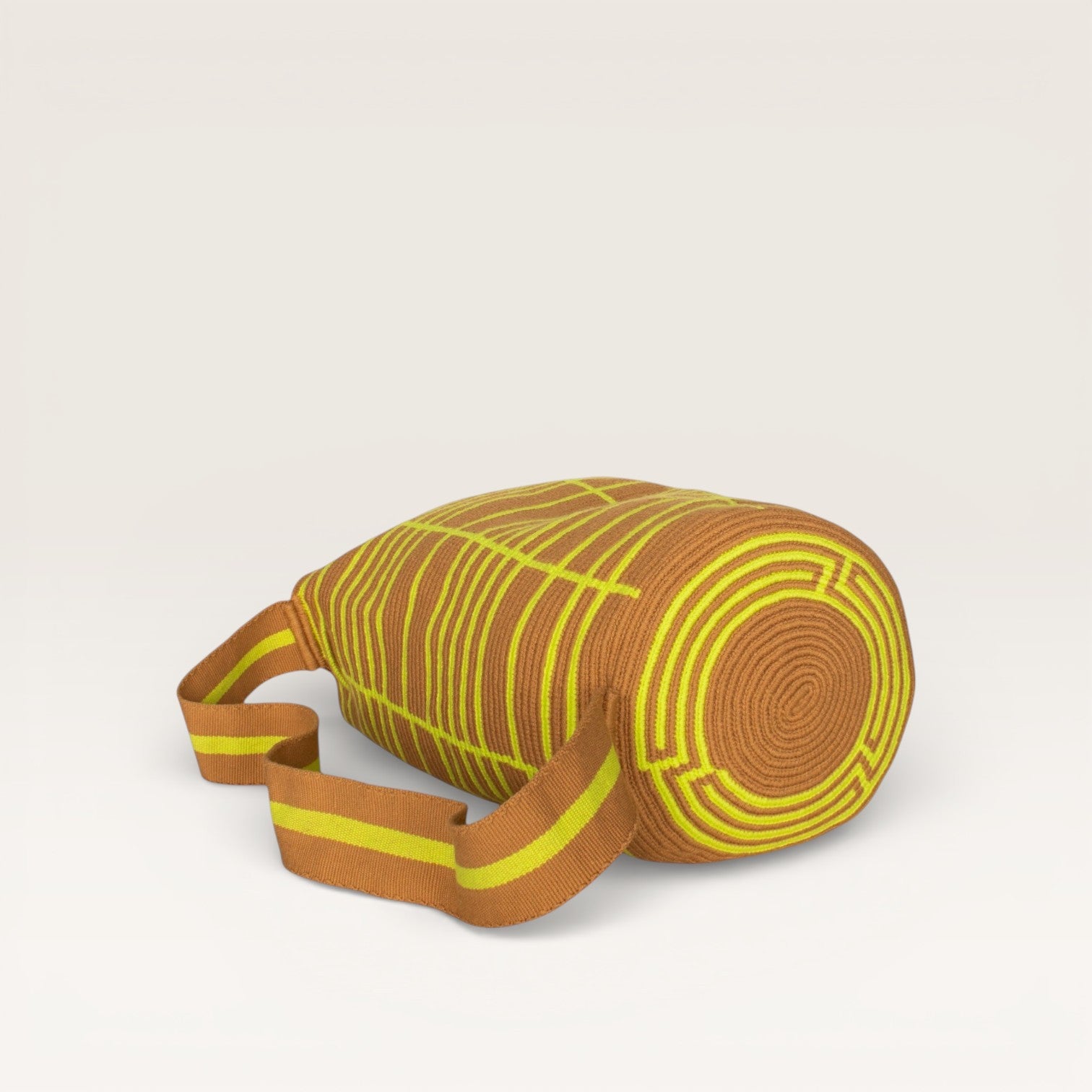 Striped backpack | Pistachio