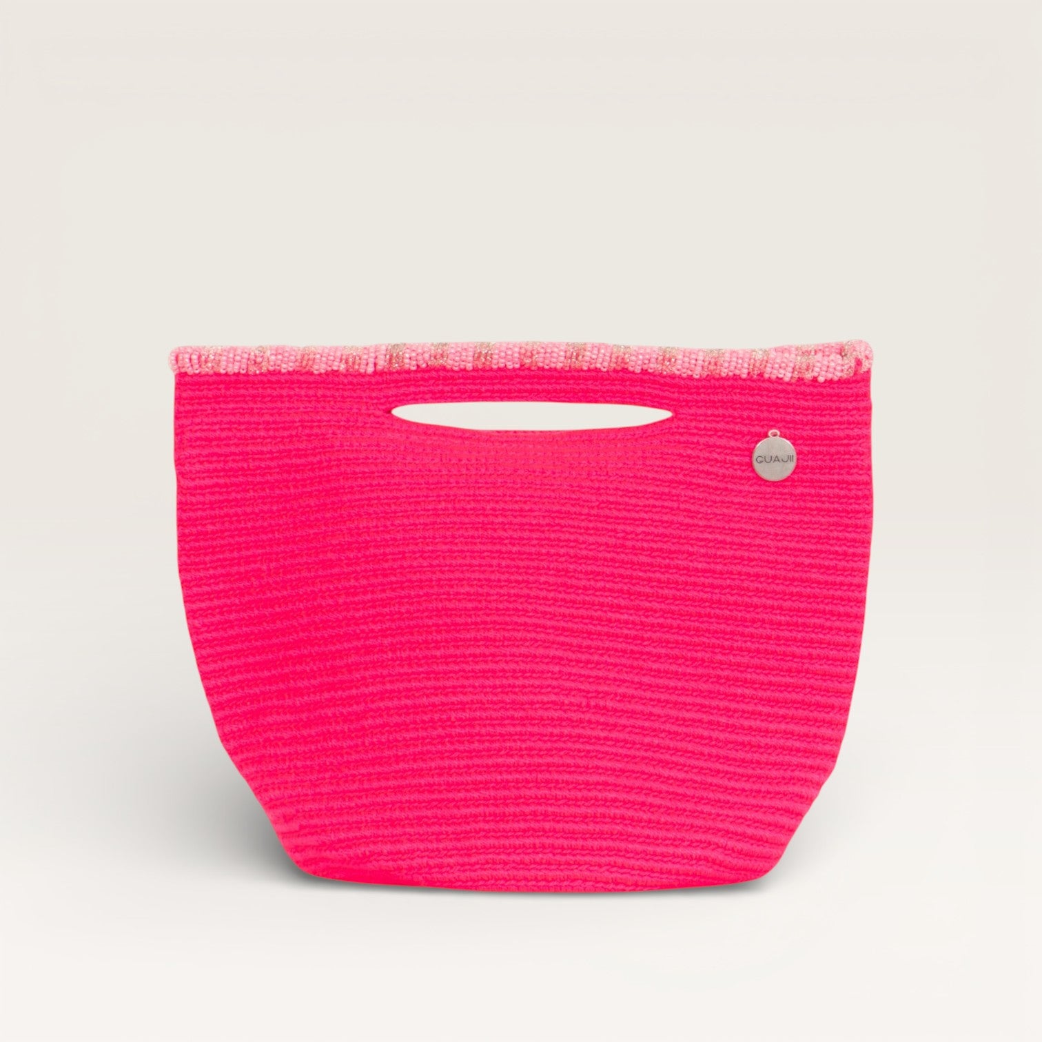 Solid top-handle bag | Aster